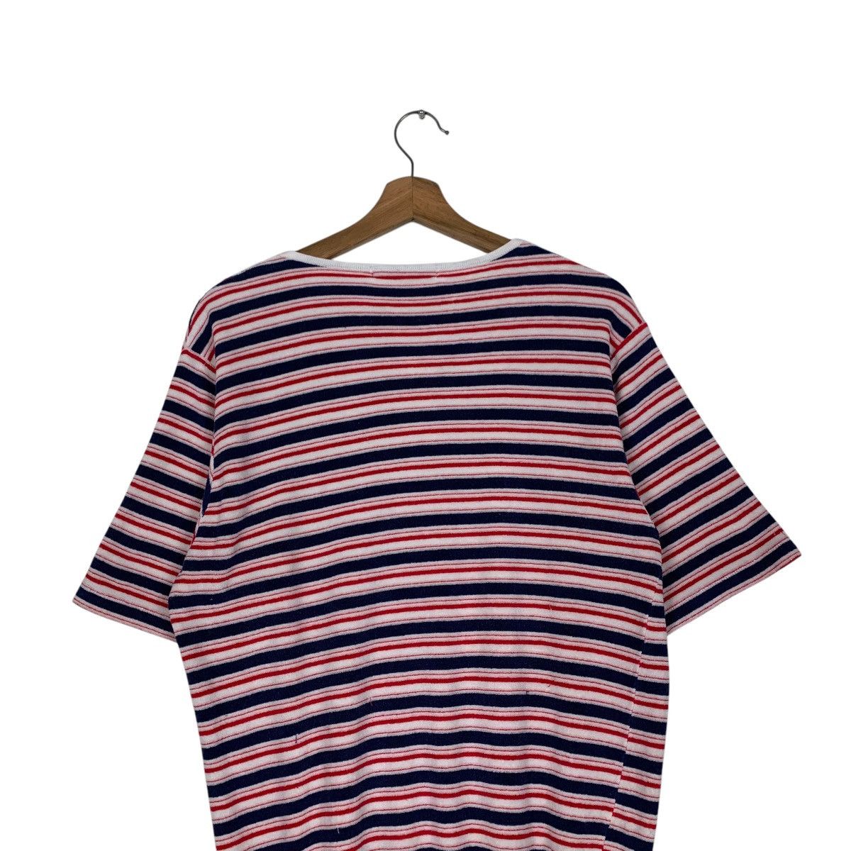 Playboy PLAYBOY Striped Short Sleeve Jumper #2000-C87 Size US L / EU 52-54 / 3 - 9 Thumbnail