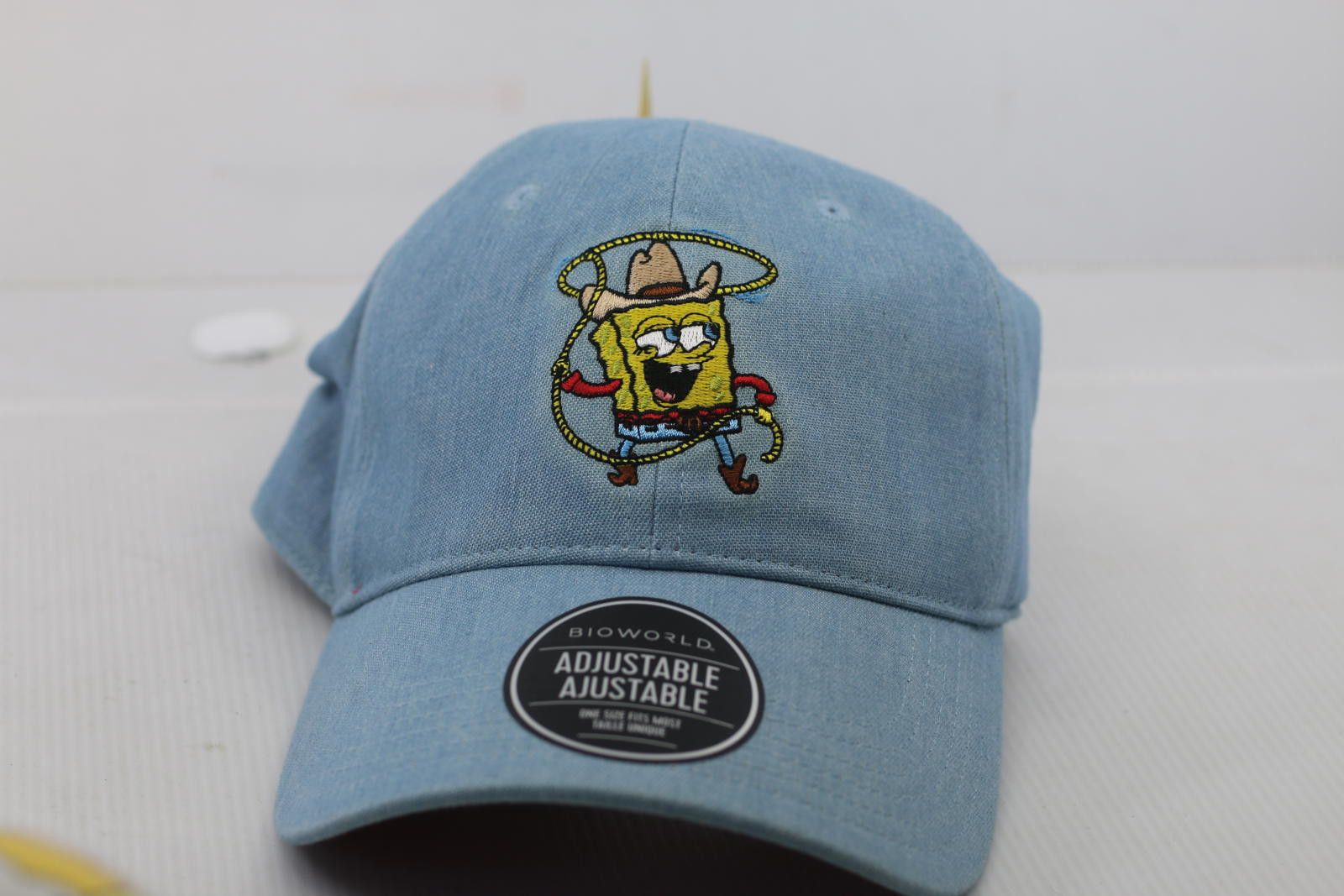 Nickelodeon SpongeBob SquarePants Cowboy Dad Hat Adjustable BioWorld Size ONE SIZE - 1 Thumbnail