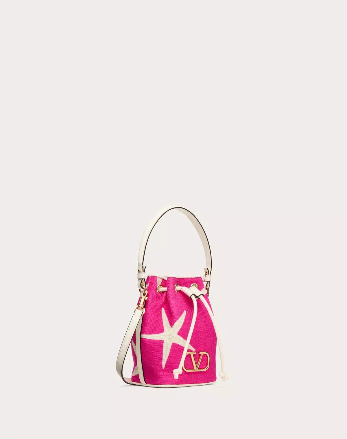 Valentino o1s1wg110625 Size: OS/Escape Mini Bucket Bag in Pink Size ONE SIZE - 2 Thumbnail