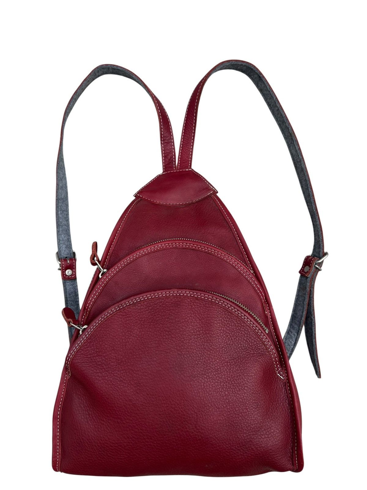Leather JL. Japan Patina Leather Backpack Bag Size ONE SIZE - 1 Thumbnail