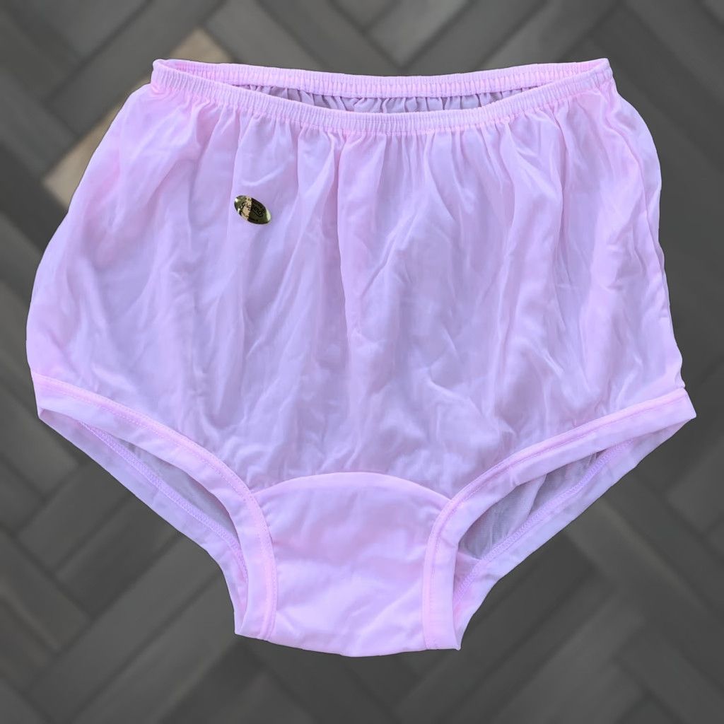 VINTAGE Gragero Nylon Panties Briefs Pink Size L Original Sticker Attached Size L Women's Panties Briefs Nylon Pink L Gragero Vintage 1980s