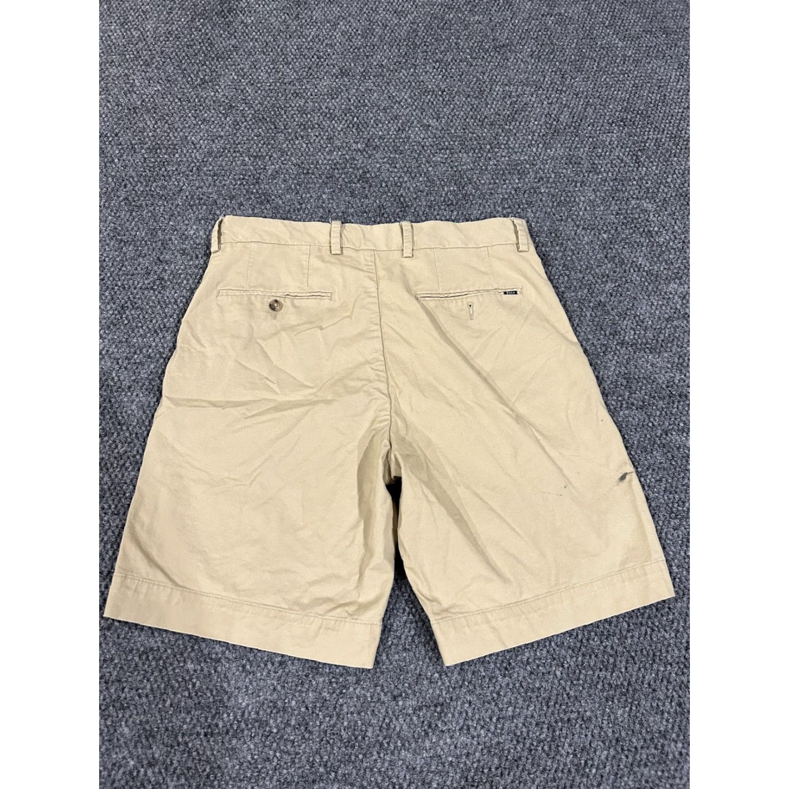 Polo Ralph Lauren Polo Ralph Lauren Shorts Mens 32 Beige Stretch Classic Fit Chino Casual Summer Size US XS / EU 42 / 0 - 7 Thumbnail