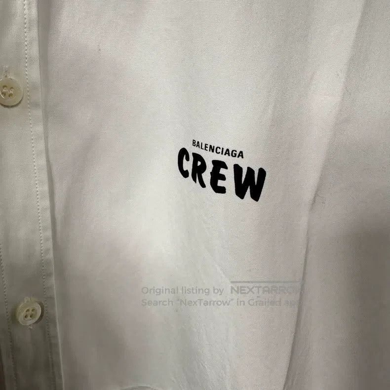Balenciaga Balenciaga Crew logo shirt short sleeve Size XS / US 0-2 / IT 36-38 - 5 Thumbnail