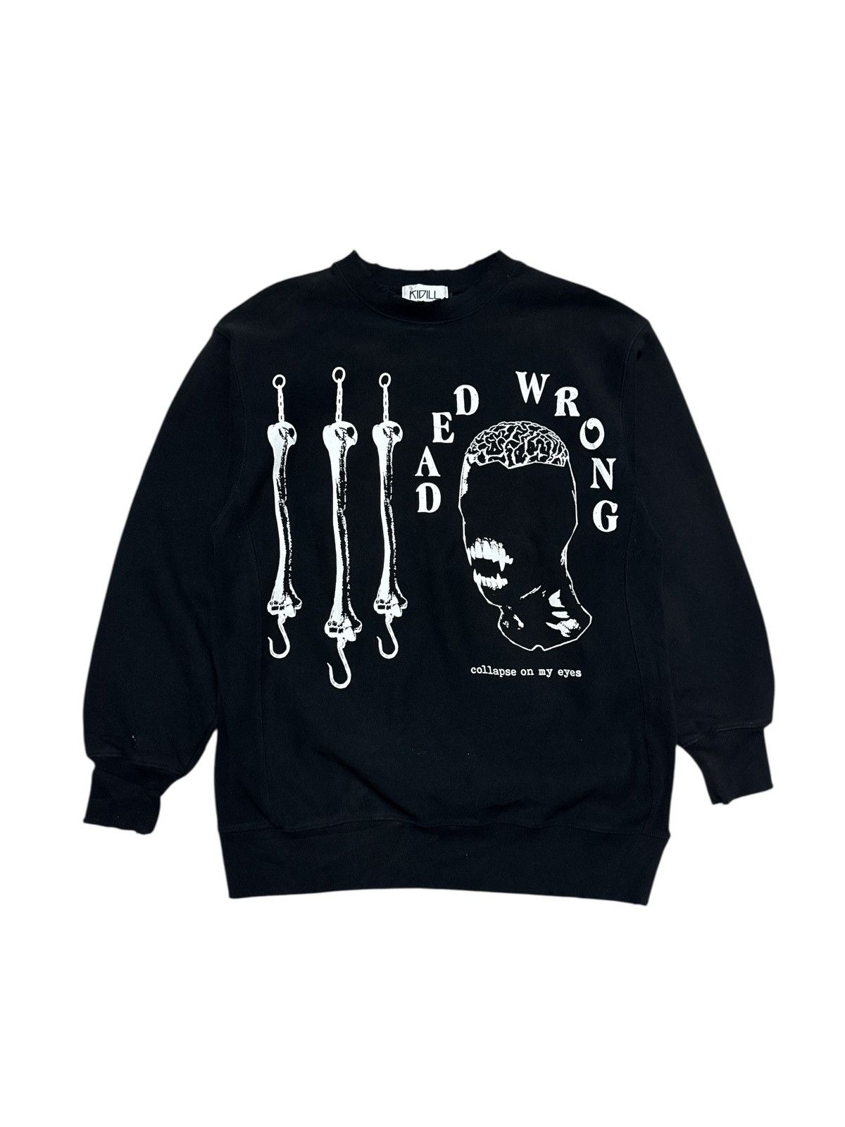 トップス KIDILL Jamie Reid Hoodie Shirts KIDILL X Edwin X Jamie Reid Cream Hoodie - Wrong Weather