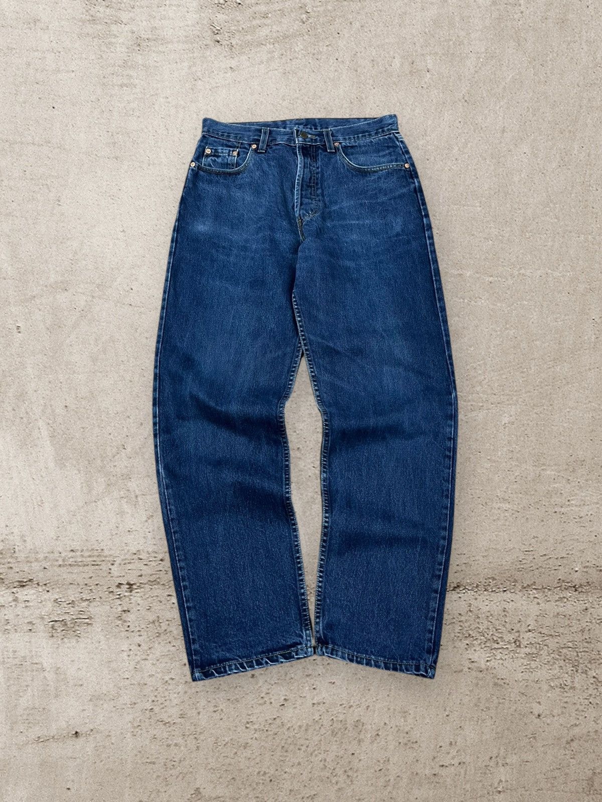 Levi's Vintage Levis 618 orange tab 32x32 navy blue jeans pants Size US 32 / EU 48 - 4 Thumbnail