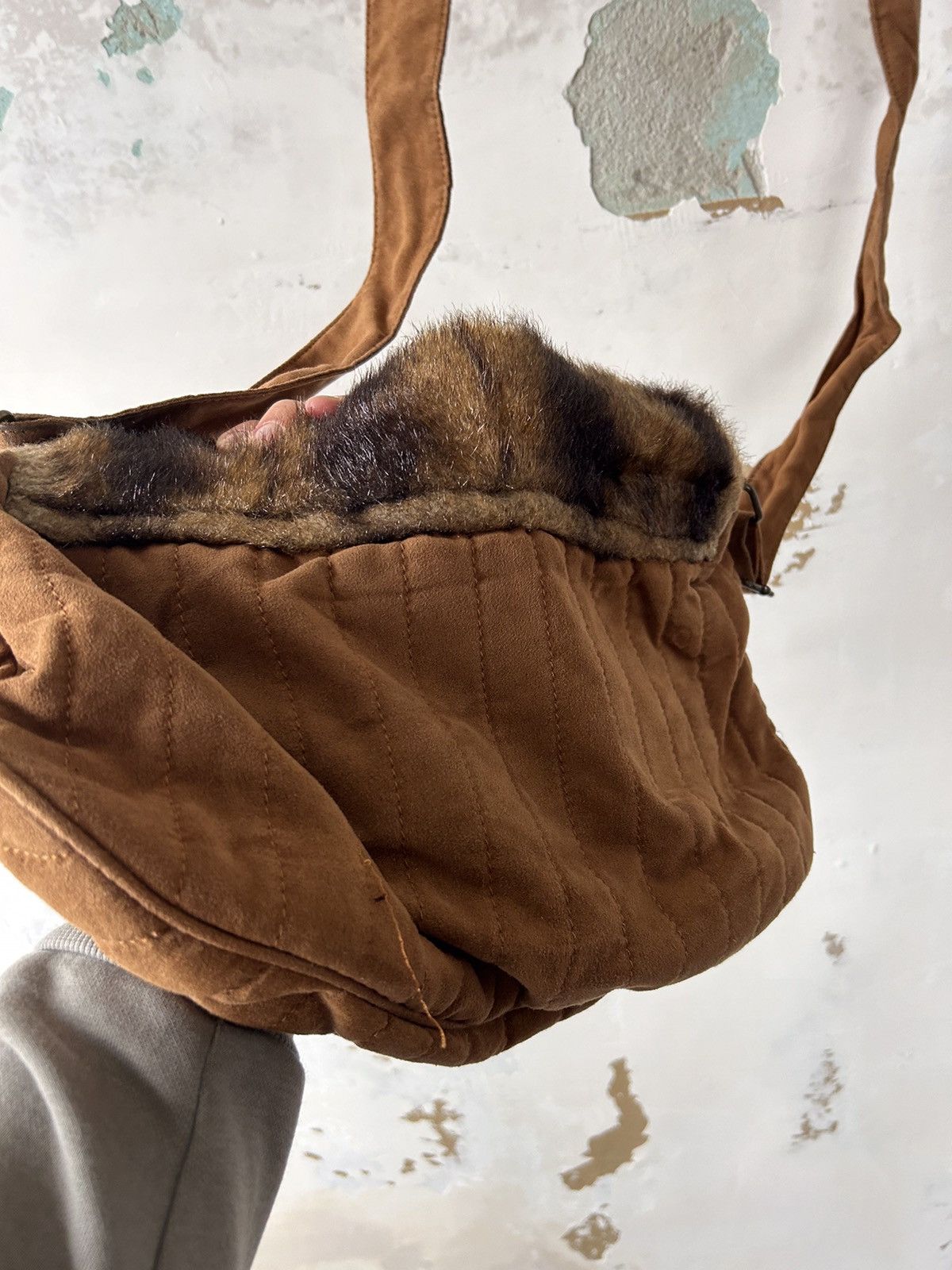 Japanese Brand VINTAGE AVANT-GARDE FURE BAG Size ONE SIZE - 3 Thumbnail