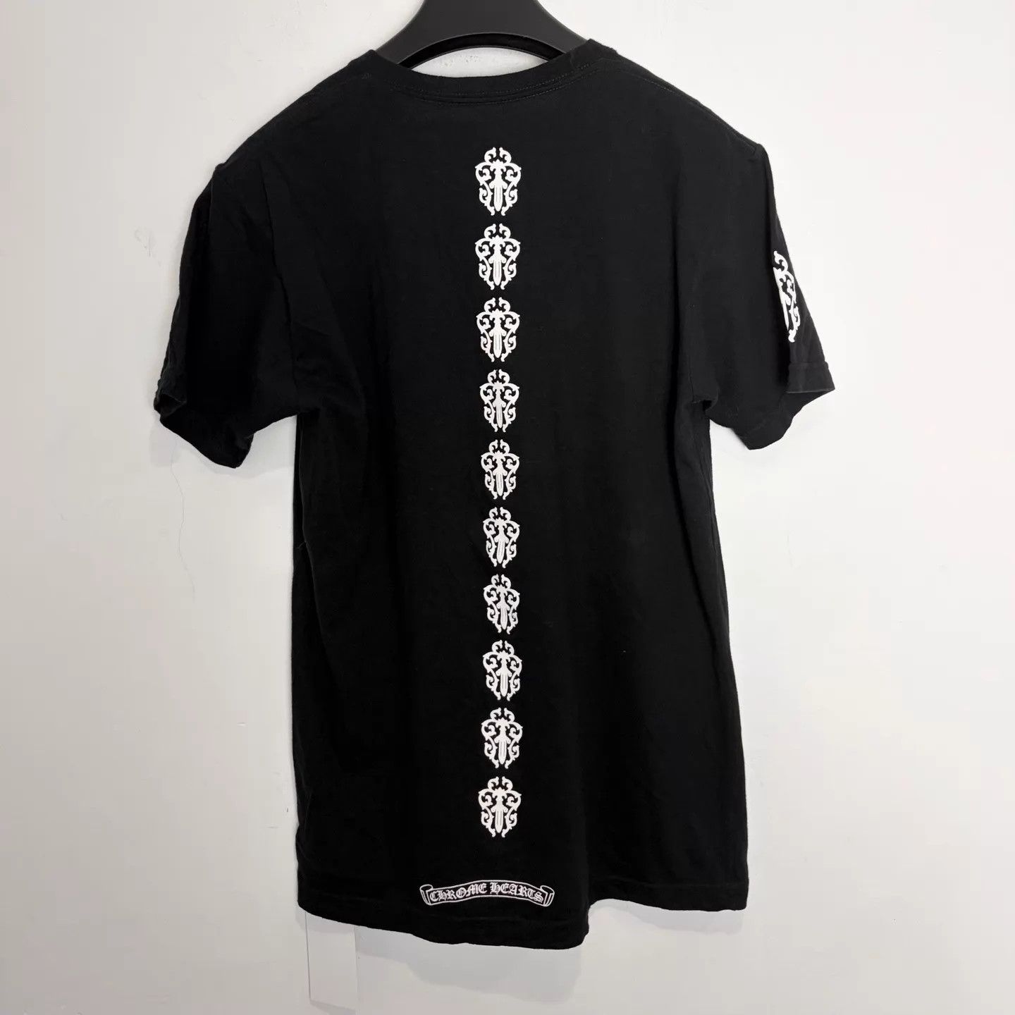 Chrome Hearts Chrome Hearts Black Spine Sword Print M Short Sleeve Tee Size US M / EU 48-50 / 2 - 2 Thumbnail