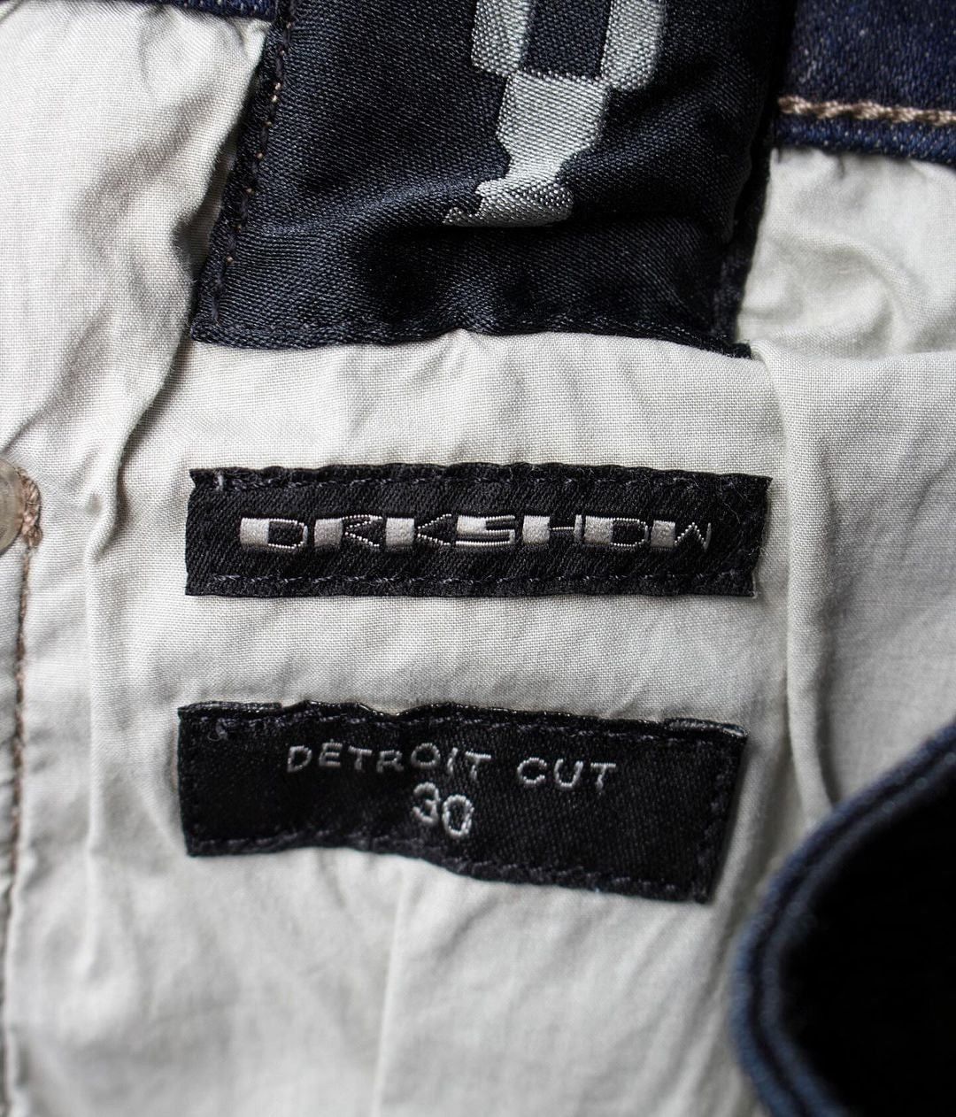Rick Owens AW19 LARRY Reconstructed Detroit Cut Denim
