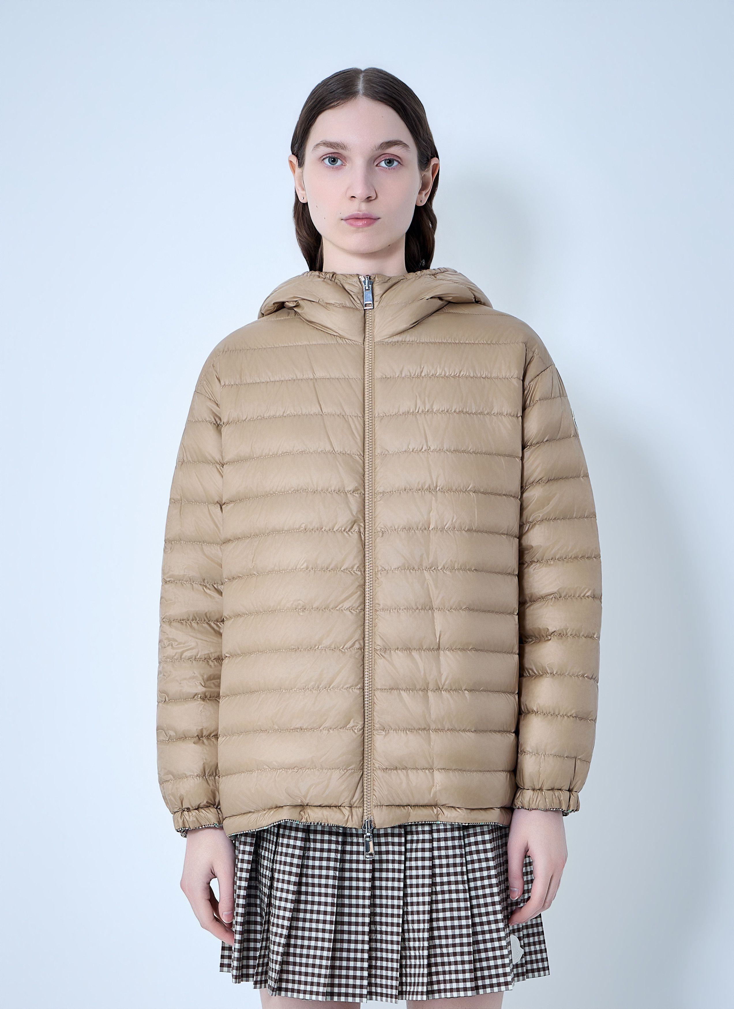 Moncler Grimpante Reversible Hooded Short Down Jacket Size XS / US 0-2 / IT 36-38 - 1 Thumbnail