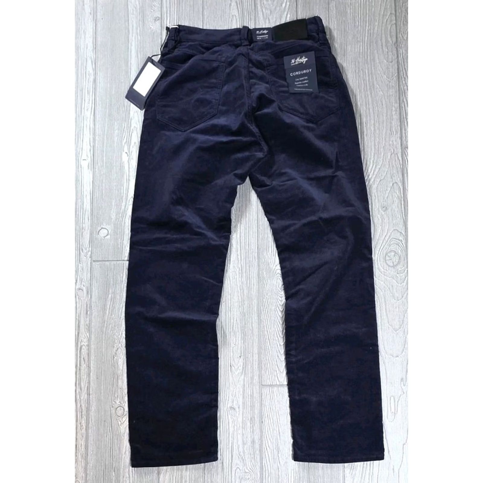Vintage 34 Heritage Jeans 32x32 Charisma Stretch Denim Men’s Pants Navy Corduroy Tencel Blue 5-Pocket Regular Fit Vintage: No NWT Size US 32 / EU 48 - 4 Thumbnail