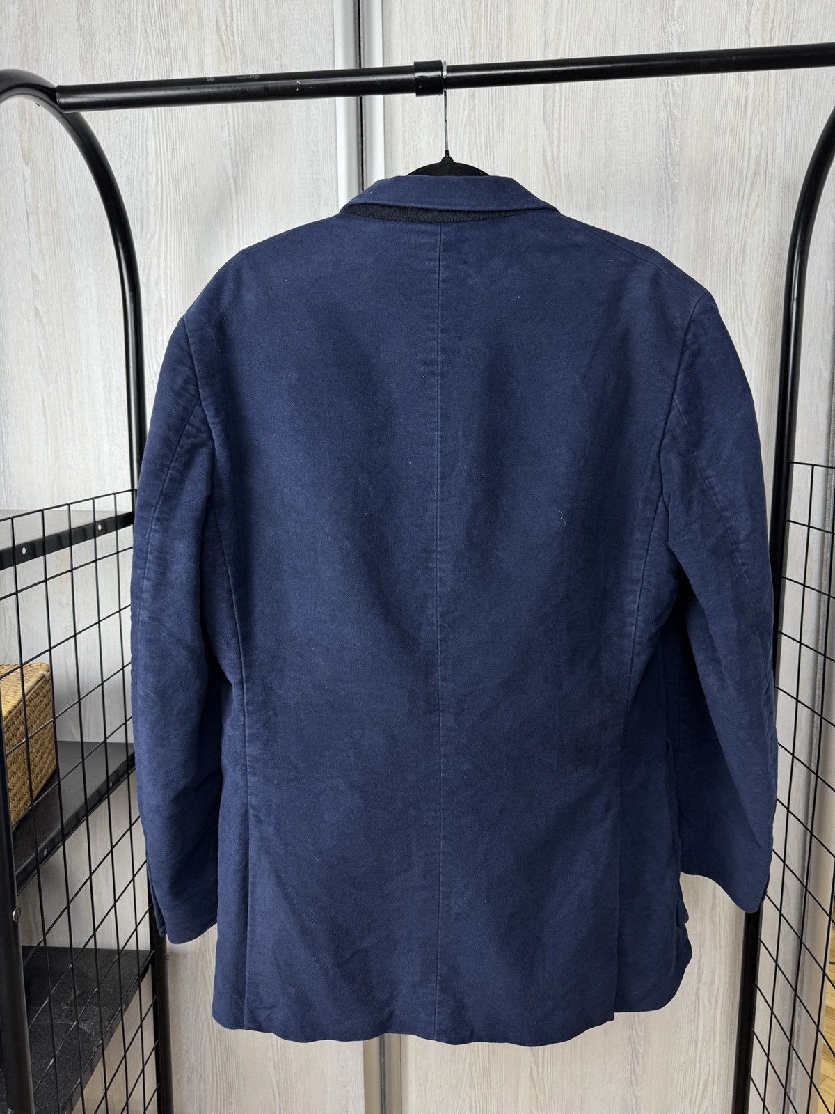 Romeo Gigli Romeo Gigli 3 pieces faded blue velour cotton suit size 50 Size 40R - 11 Thumbnail