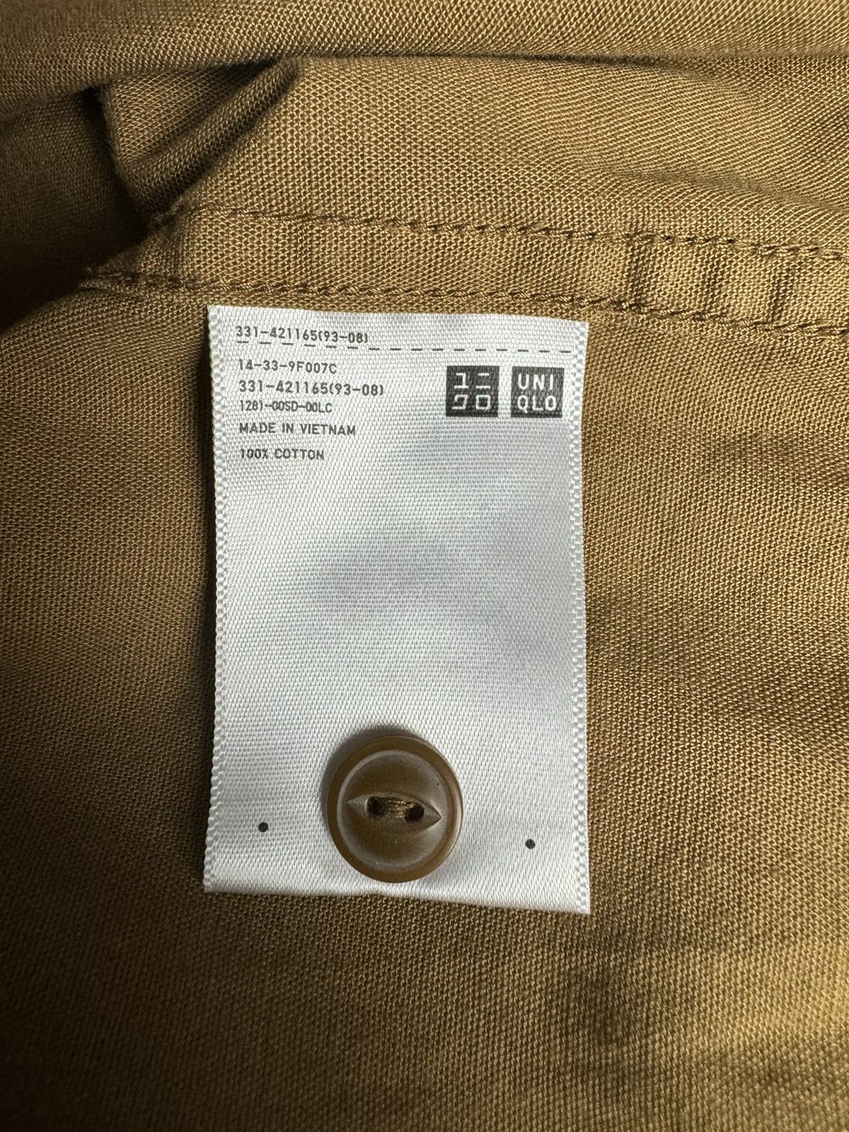 Japanese Brand Uniqlo 100% Cotton Slim Fit Button Up Long Sleeve Shirt Size US L / EU 52-54 / 3 - 7 Thumbnail
