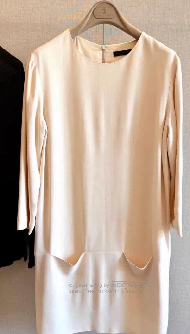 The Row The row Cream Dress Size M / US 6-8 / IT 42-44 - 4 Thumbnail