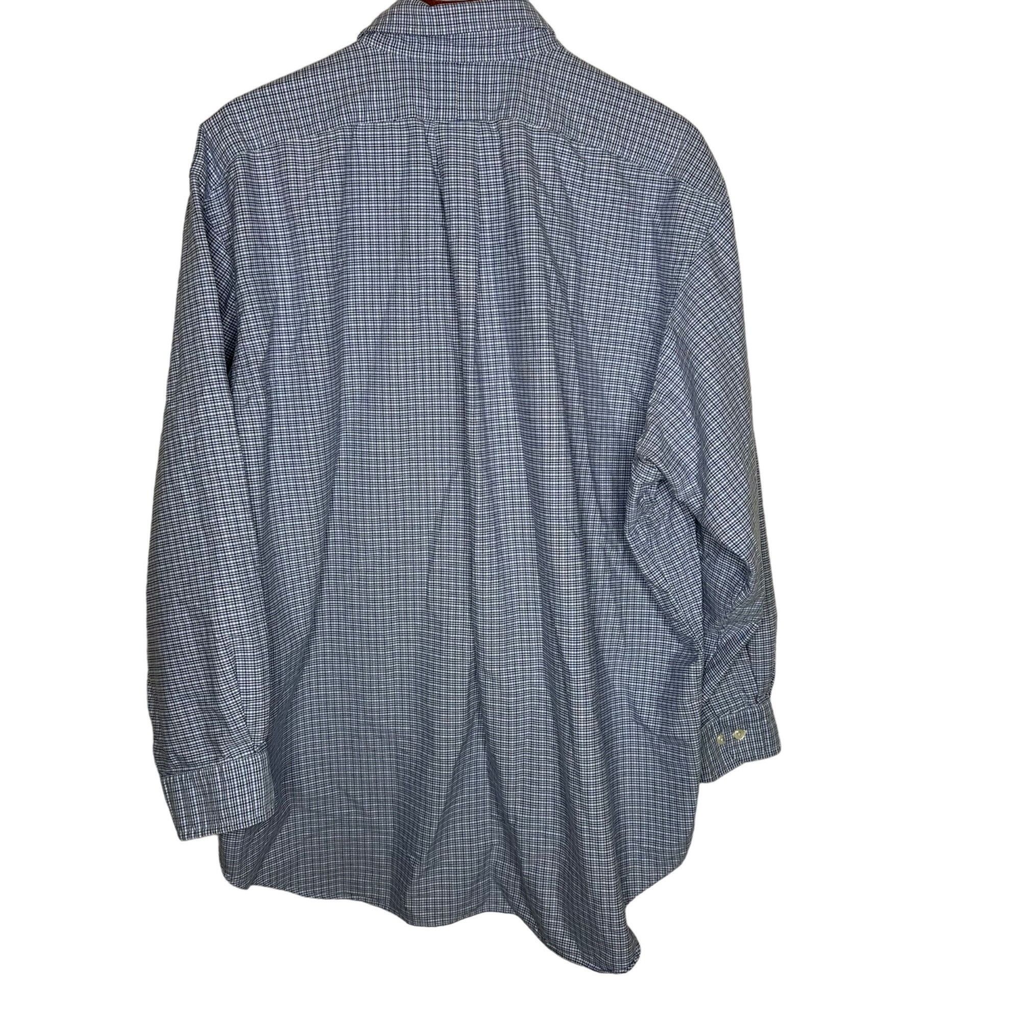 Ralph Lauren Ralph Lauren Yarmouth Long Sleeve Button down plaid blue 100 Size US XXL / EU 58 / 5 - 7 Thumbnail
