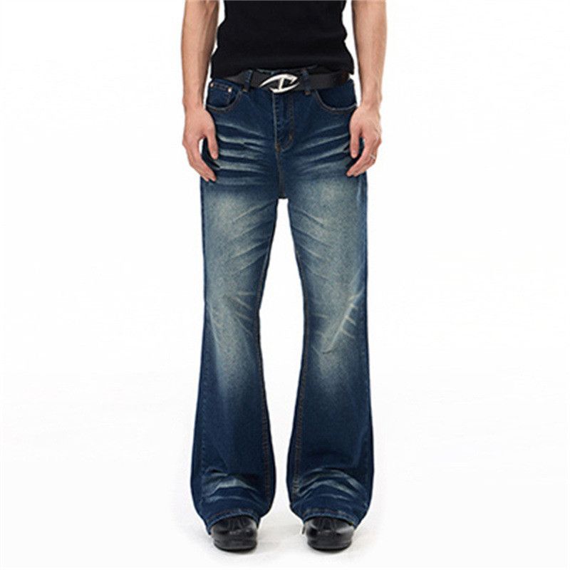 Japanese Brand American Vintage Vibe Flared Jeans with Whiskering Size US 32 / EU 48 - 1 Thumbnail