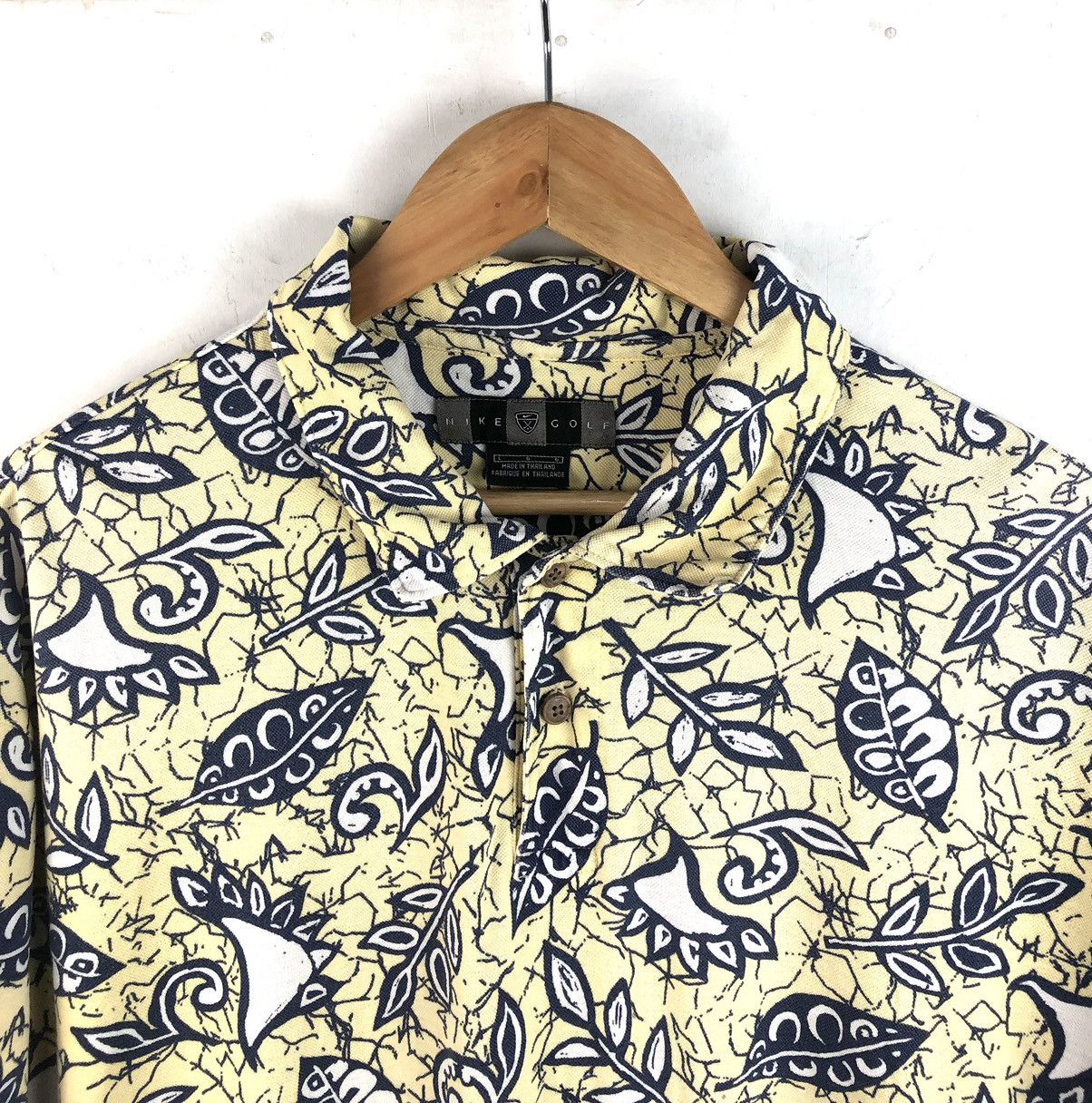 Nike × Vintage Vintage nike golf polo shirt cool graphics large cotton Size US L / EU 52-54 / 3 - 2 Thumbnail