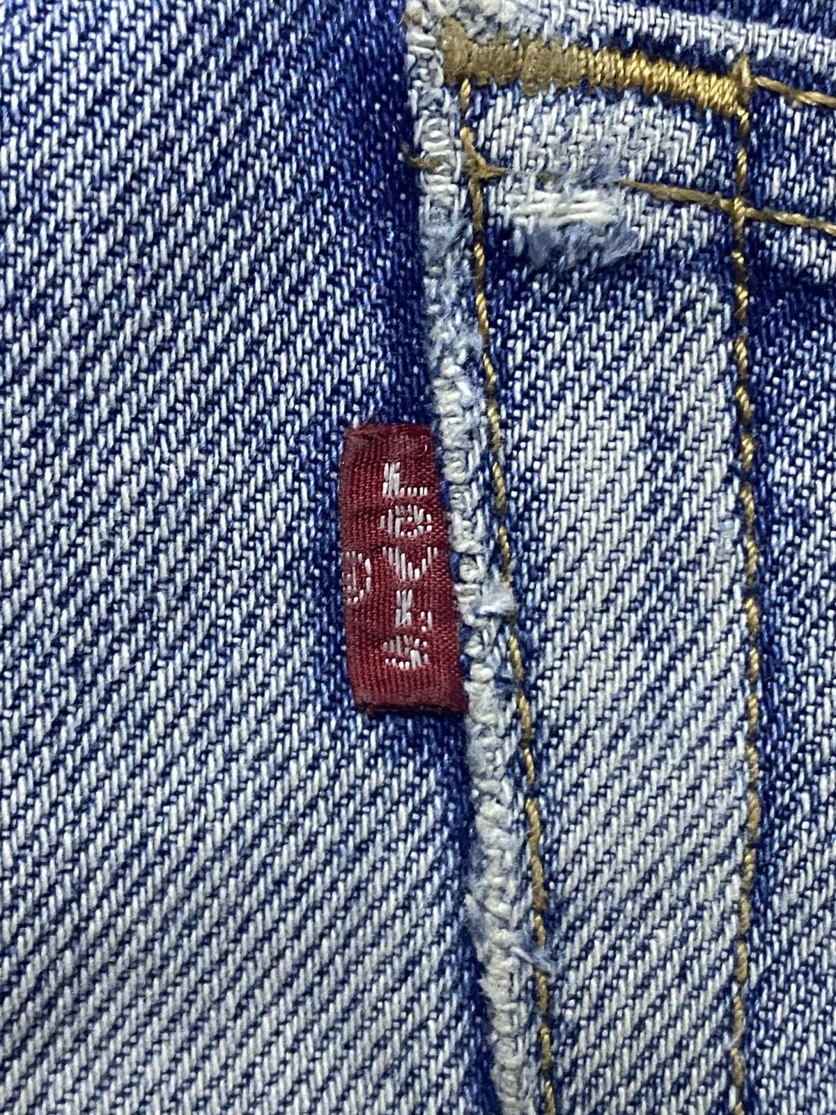 Levi's Vintage Levis 517 Mud Wash Distressed Bootcut Jeans Size US 29 - 14 Thumbnail