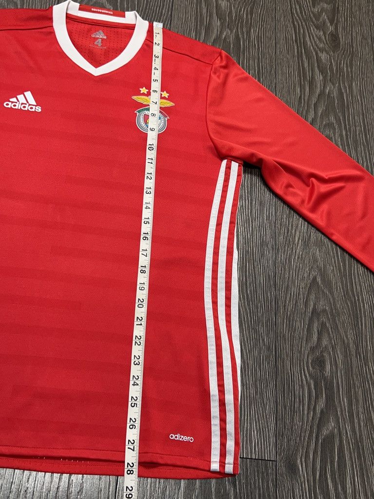 Adidas Benfica 2016 Long Sleeve Shirt Jersey Player Issue Adizero Size US S / EU 44-46 / 1 - 9 Thumbnail