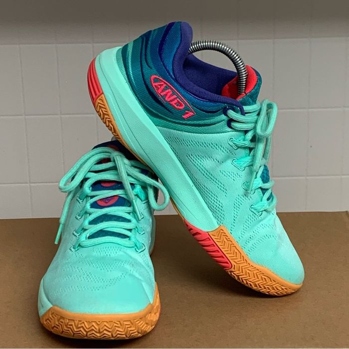 Other AND1 Attack Low SL Basketball Shoes RARE COLORWAY LIKE NEW | Grailed