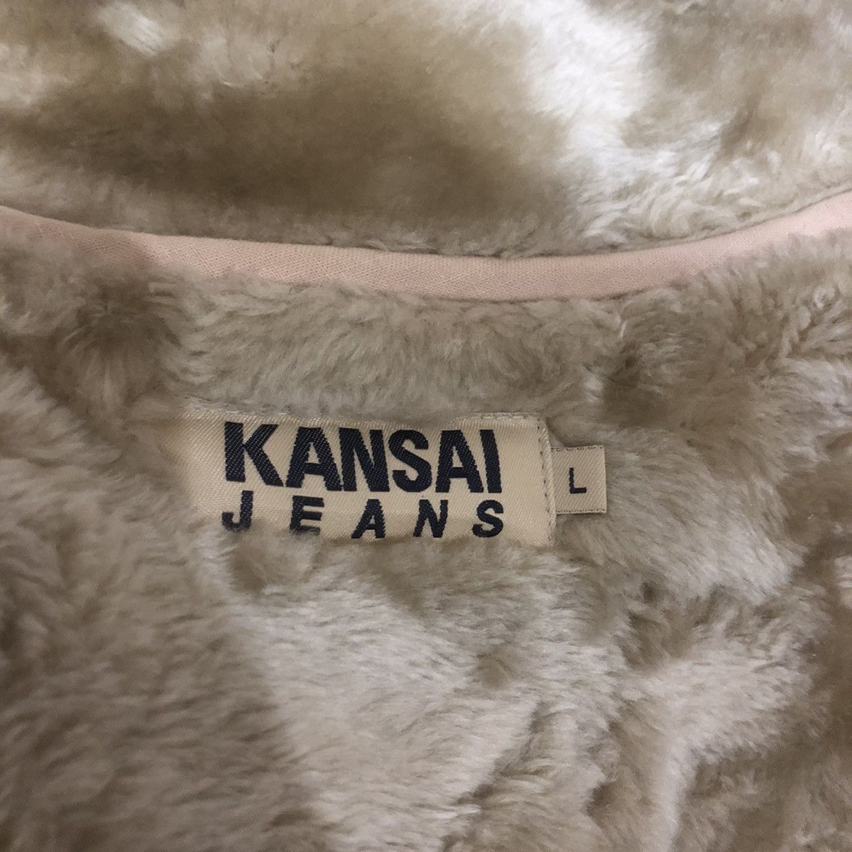 Kansai Yamamoto Kansai Yamamoto Polyster Suede Zipper Jacket Size US L / EU 52-54 / 3 - 9 Thumbnail