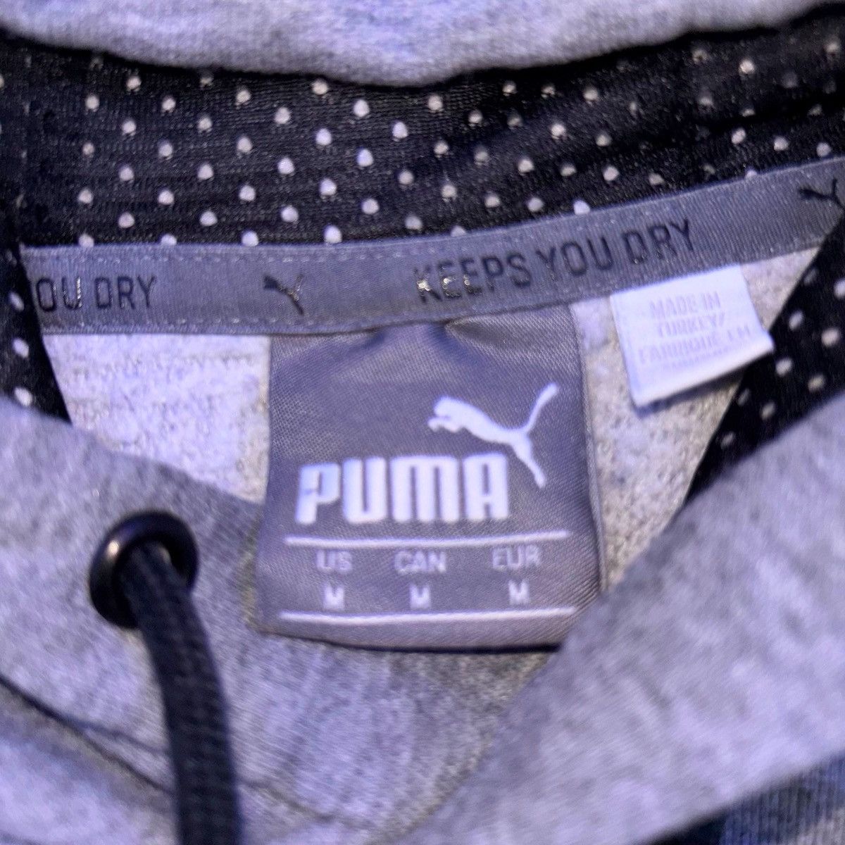 Puma Puma Fleece Hoodie Grey Size M Size US M / EU 48-50 / 2 - 3 Thumbnail