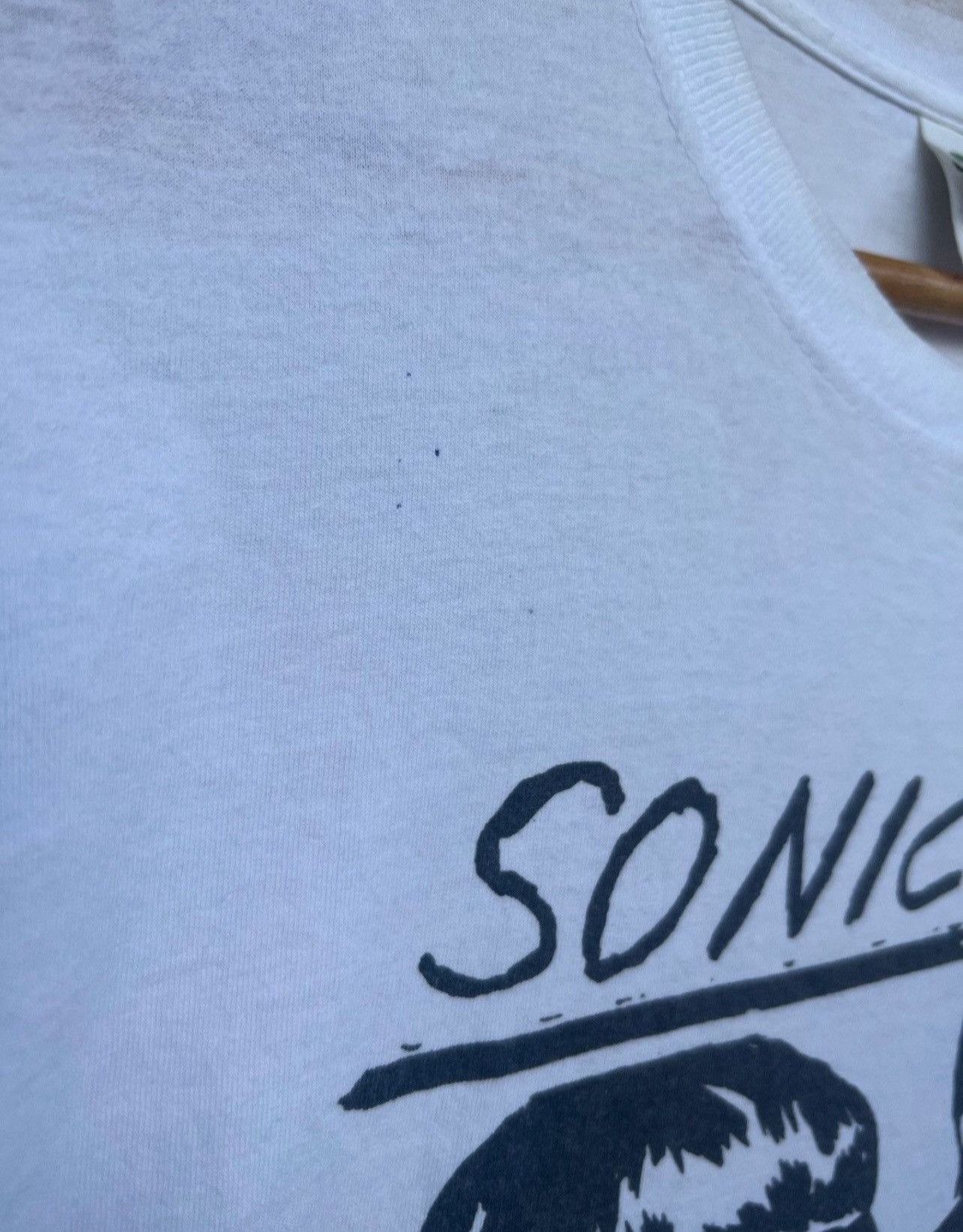 Band Tees Vintage Y2K Sonic Youth Promo White Band Tees Size US M / EU 48-50 / 2 - 9 Thumbnail