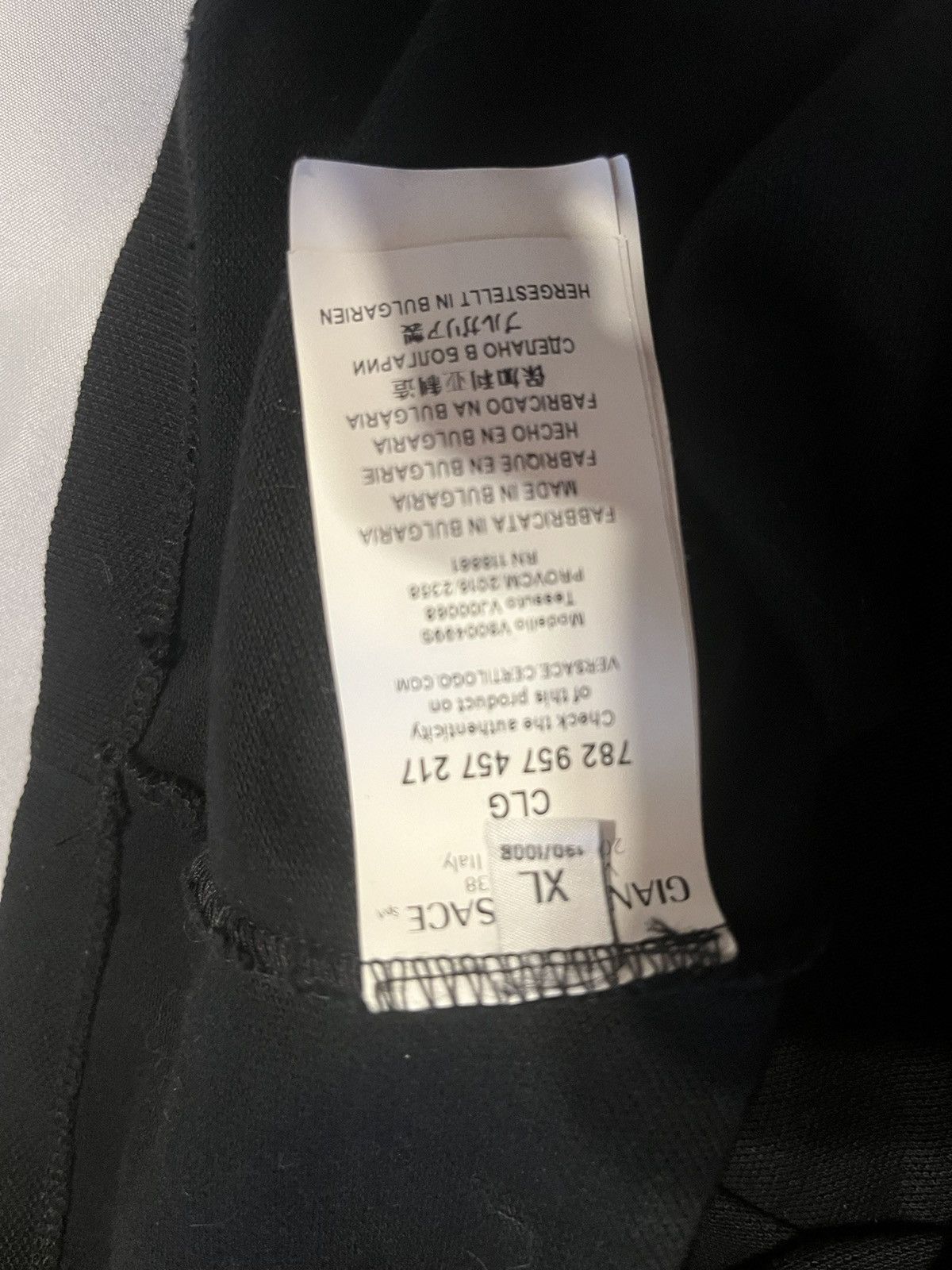 Versace Versace Black Polo Size US XL / EU 56 / 4 - 5 Thumbnail
