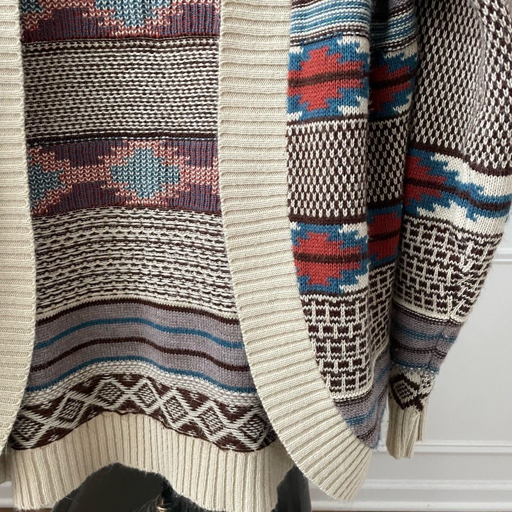 Other Cotton Emporium Aztec Southwestern Blanket Print Cardigan Sw Size M / US 6-8 / IT 42-44 - 3 Thumbnail