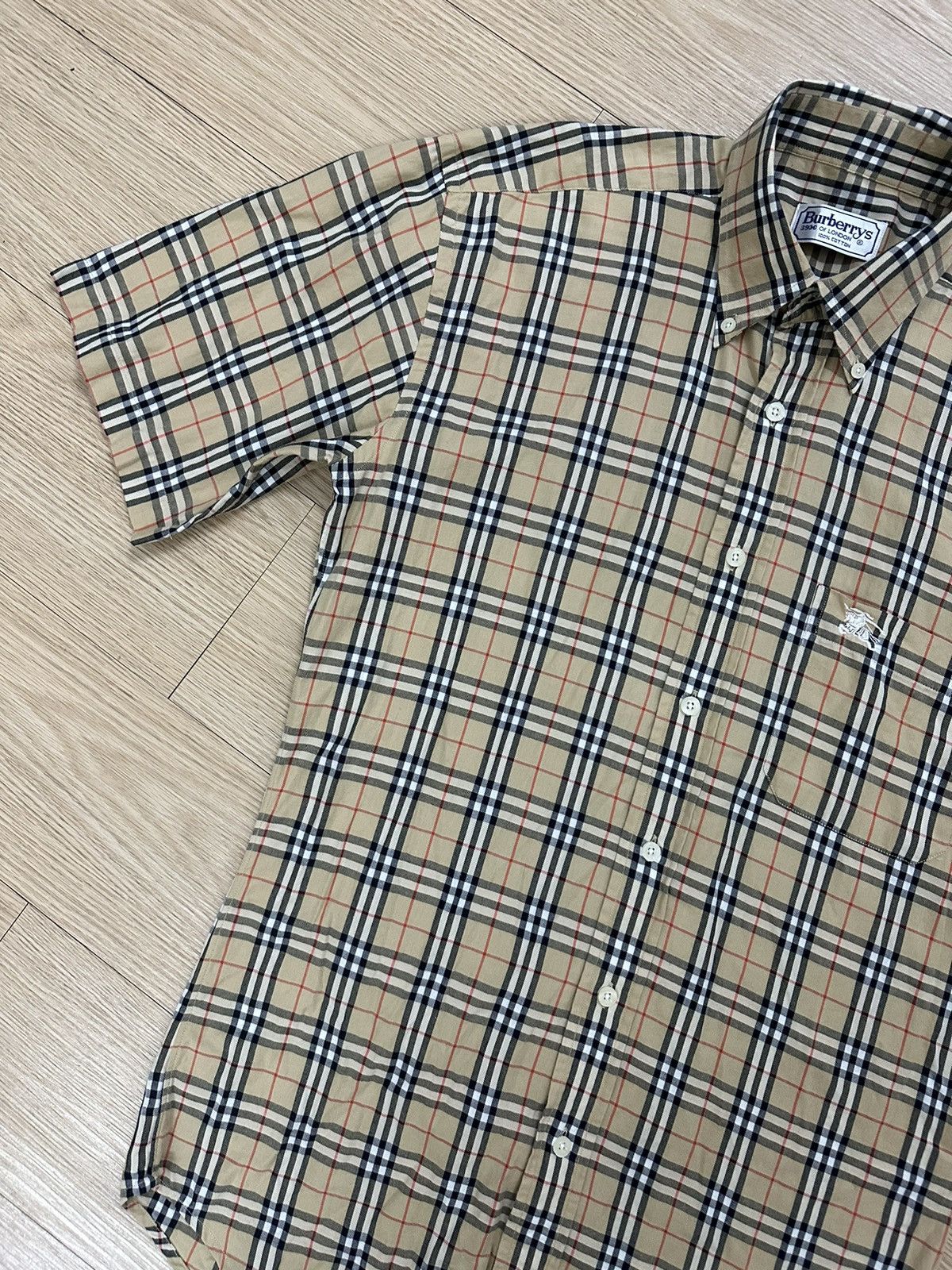 Burberry Rare Vintage Burberrys Of London Nova Check Women Shirt Size M / US 6-8 / IT 42-44 - 4 Thumbnail