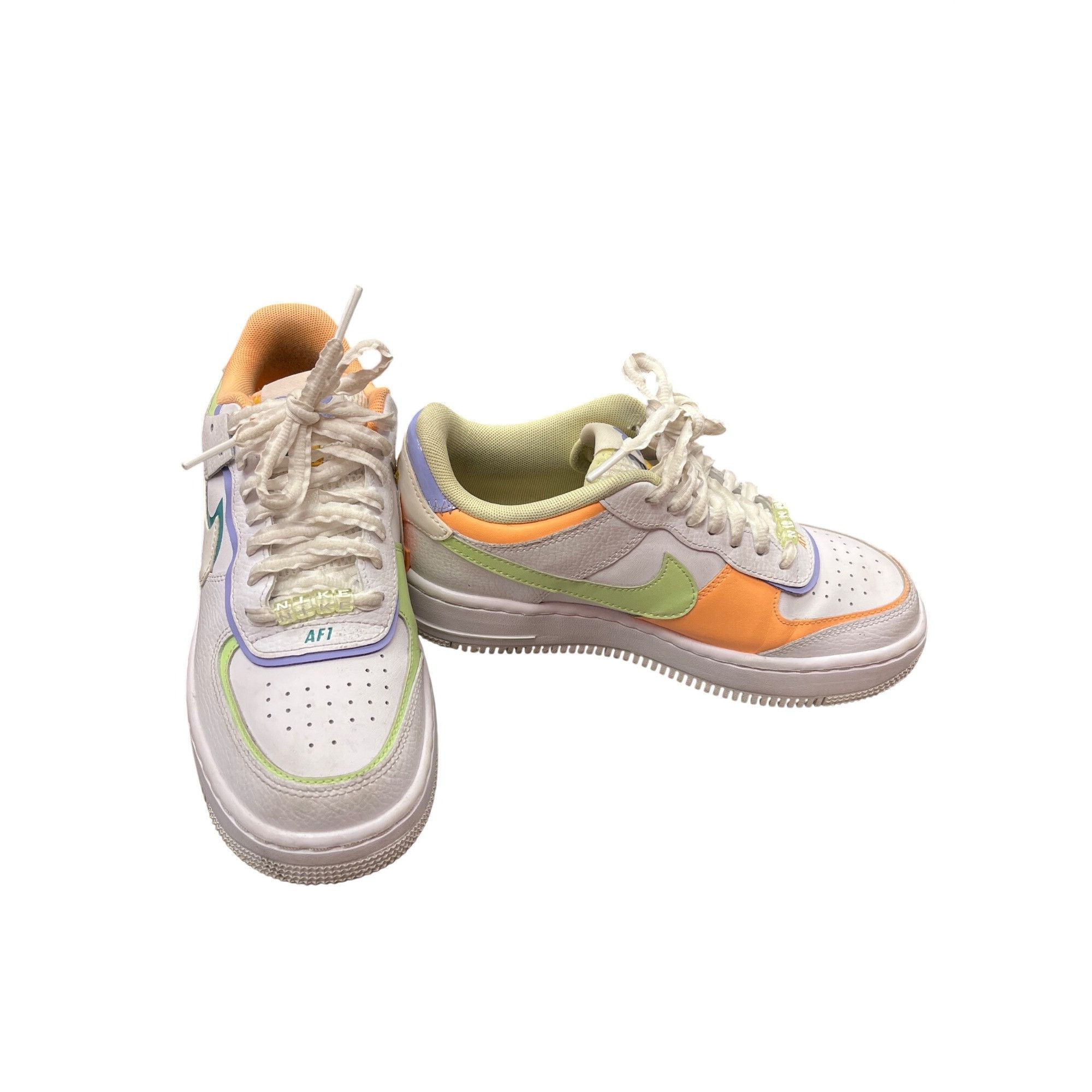 Nike Nike Air Force 1 DX3718-100 wms shadow white multi color sne Size US 7 / IT 37 - 1 Thumbnail