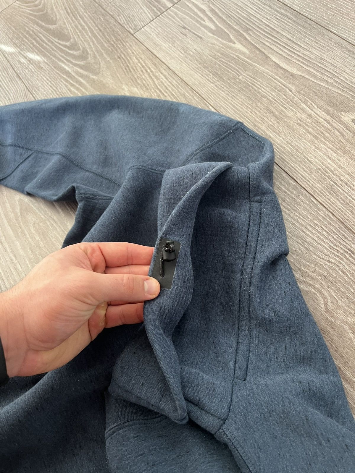Nike Nike Tech Fleece Blue Ninja Neck Style Regular Sweatshirt Size XL / US 12-14 / IT 48-50 - 19 Thumbnail