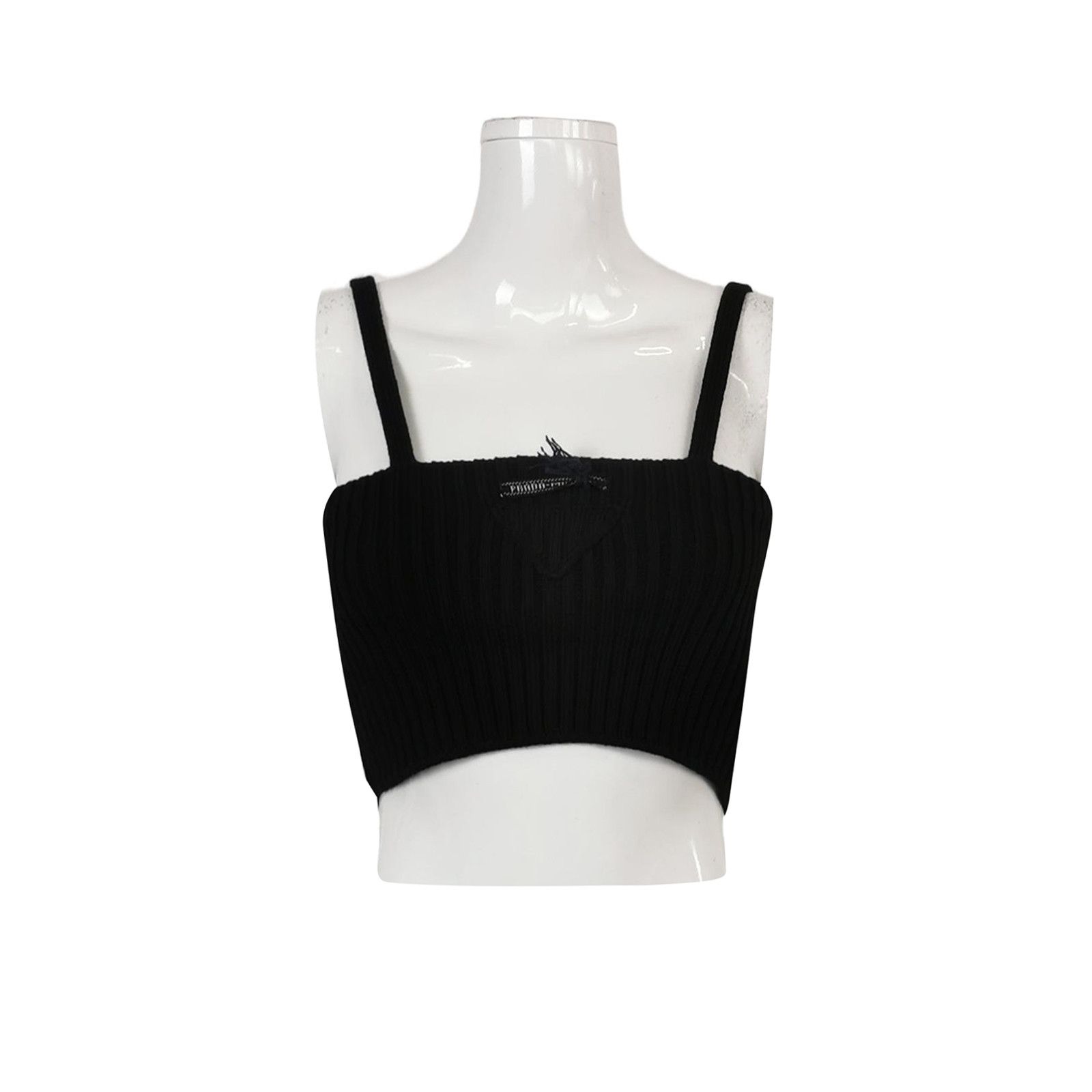 Prada Prada Ribbed Wool Tank Top Size 36 Size XS / US 0-2 / IT 36-38 - 1 Thumbnail
