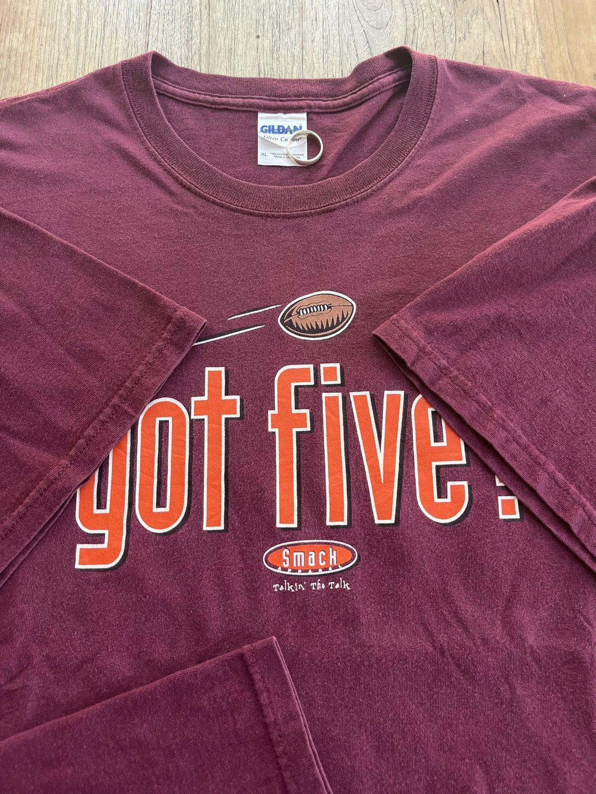 NFL × Vintage Vintage Got Five ? Smack Talkin’ the Talk 08’s Tshirt Size US XL / EU 56 / 4 - 8 Thumbnail