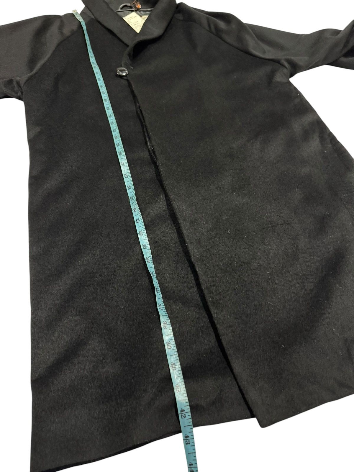 Balmain × Vintage Vtg🔥Balmain Paris Pure Cashmere Buttoned Longjacket Kimono Size US M / EU 48-50 / 2 - 15 Thumbnail