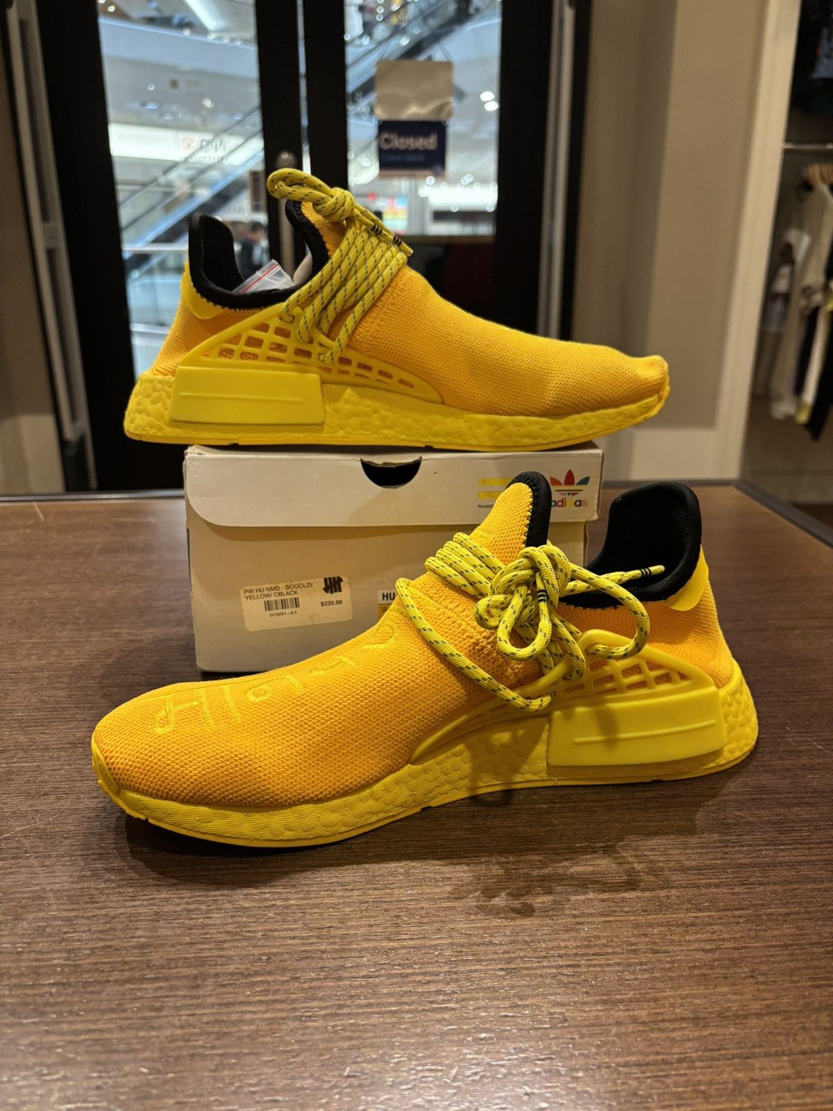Adidas X Pharrell Hu NMD 'Extra Eye Yellow'