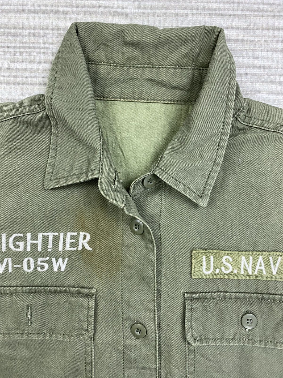 Vintage Vintage GORGE US.Navy Military Embroidery Spellout Jacket Size US M / EU 48-50 / 2 - 8 Thumbnail