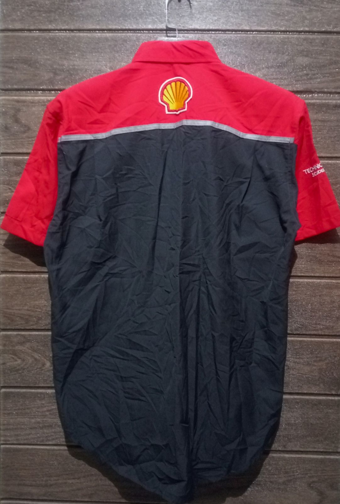 Formula 1 Vtg Ferrari Shell Work Uniform Embroidery Button Up Shirts Size US L / EU 52-54 / 3 - 4 Thumbnail