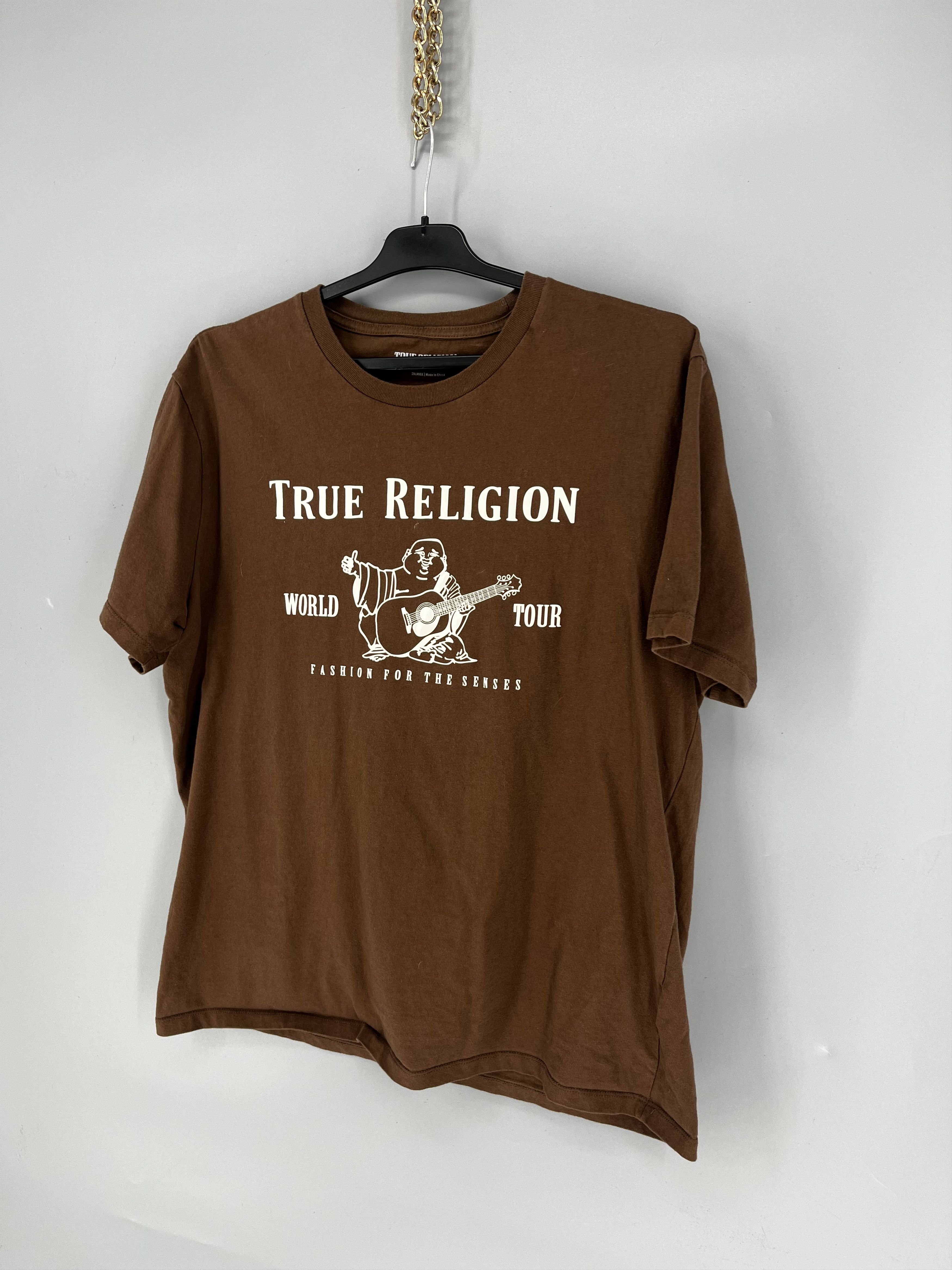 Japanese Brand True Religion Big Buddha Chief Keef Style Rap T Shirt Size US XL / EU 56 / 4 - 3 Thumbnail