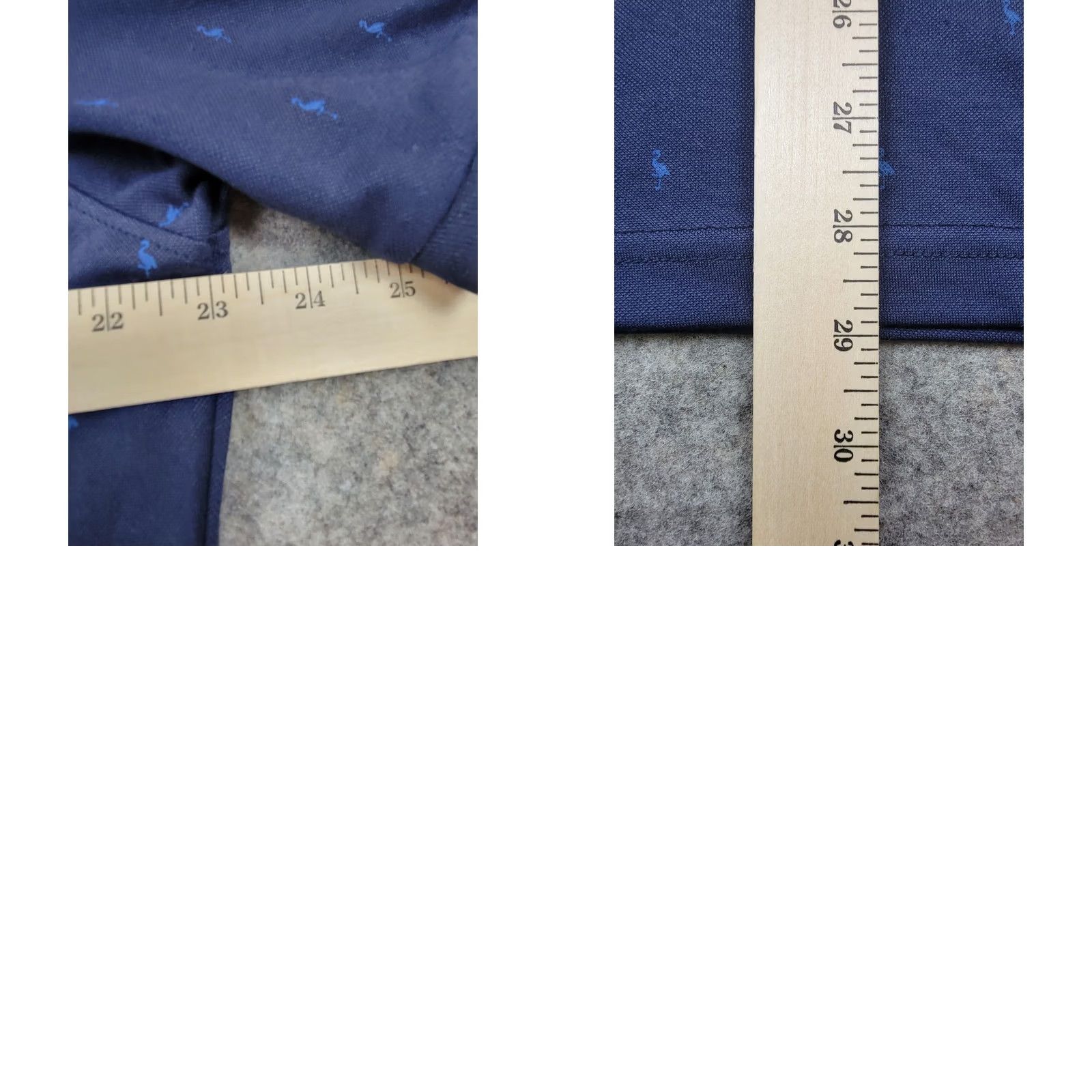 Tailorbyrd TAILORBYRD Polo Shirt Mens XL Blue Short Sleeve Flamingo Pattern Golf Outdoor Size US XL / EU 56 / 4 - 8 Thumbnail