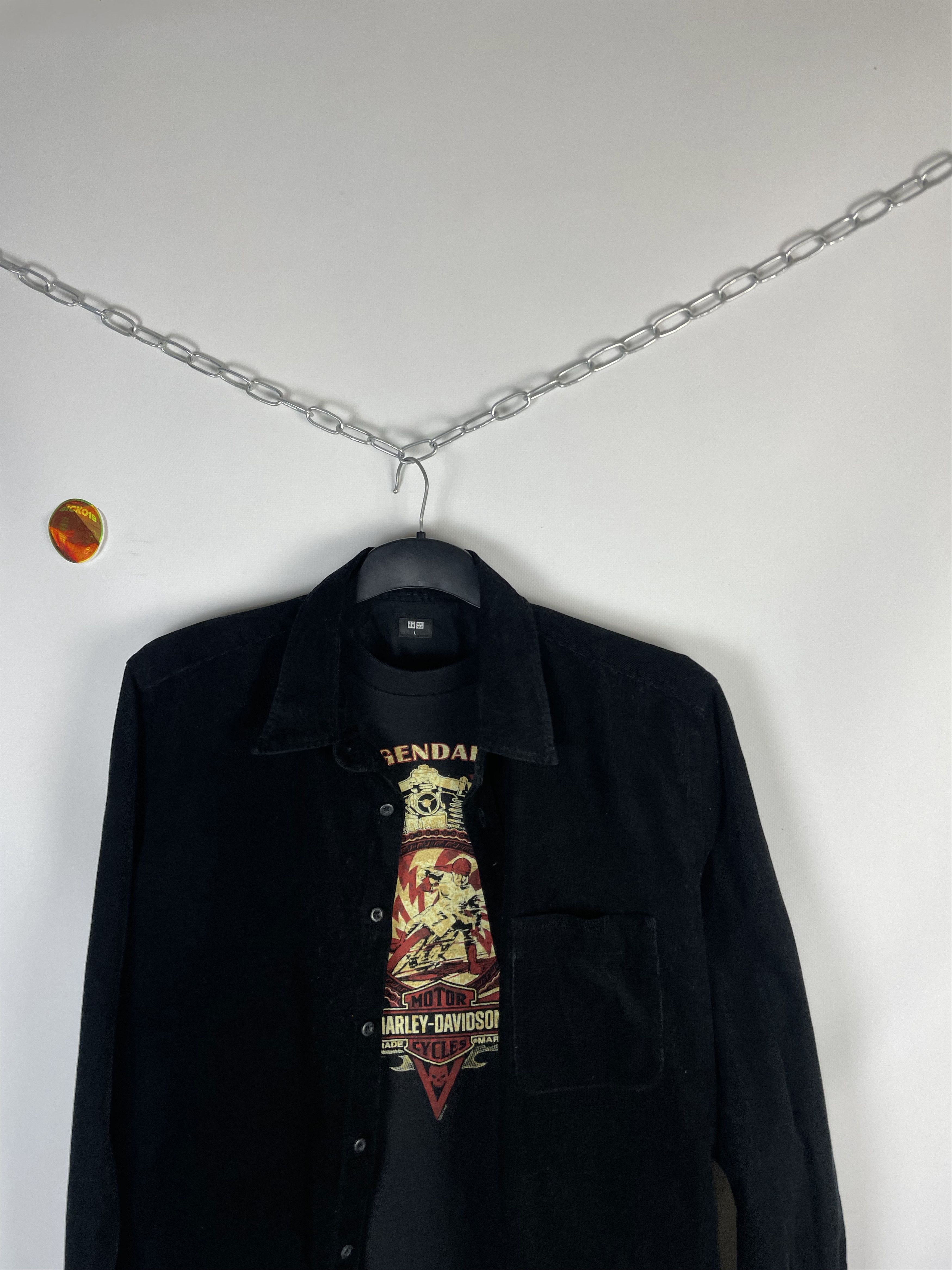 Flannel × Uniqlo × Vintage Flannel Uniqlo Vintage Mens Shirt Size US L / EU 52-54 / 3 - 3 Thumbnail