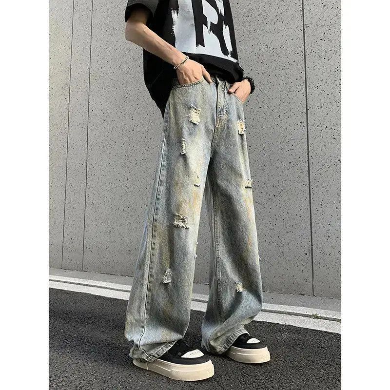 Japanese Brand Retro wide leg straight leg micro flared jeans Size US 32 / EU 48 - 2 Thumbnail