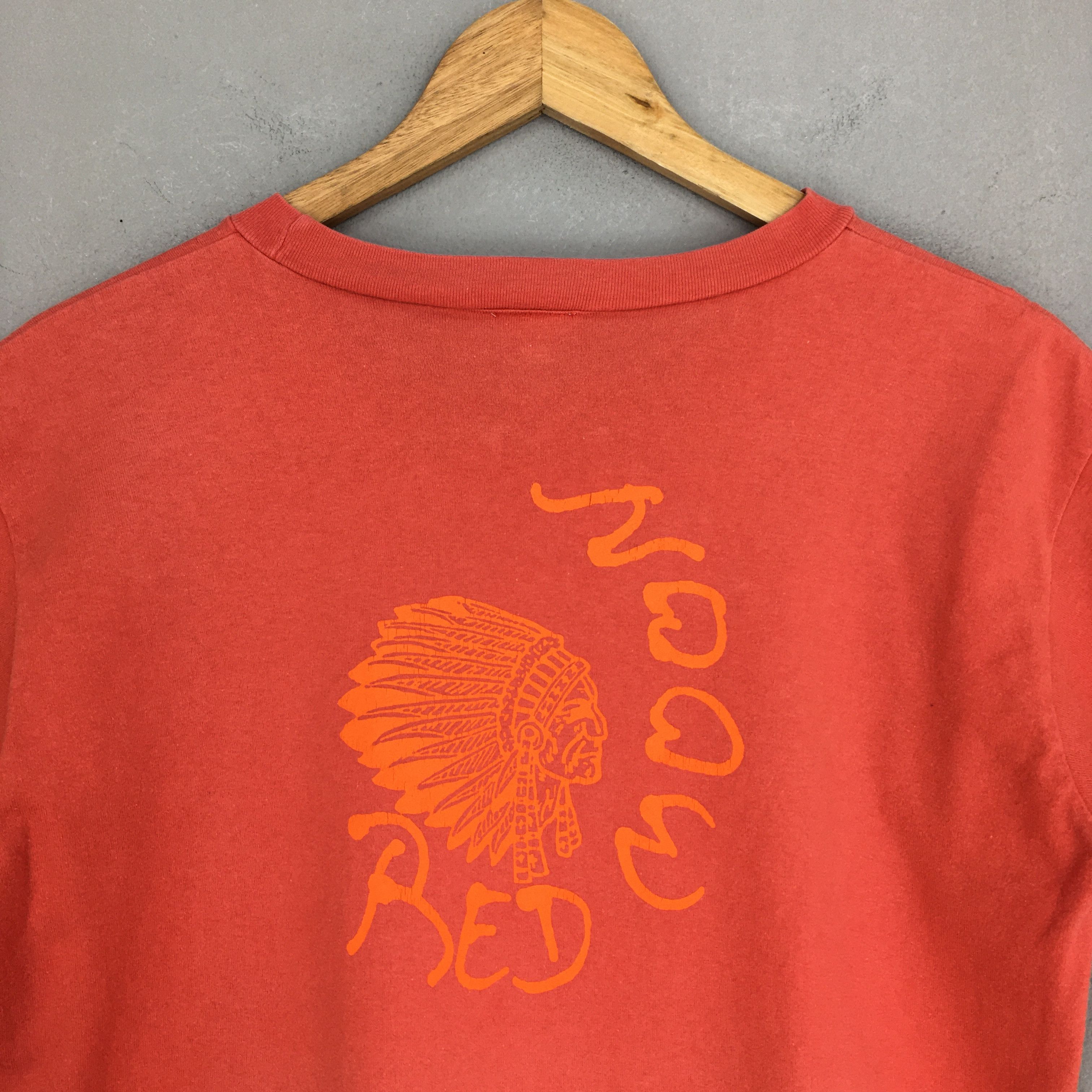 Redmoon Vintage Redmoon Japan American Native Head Tshirt Large Size US L / EU 52-54 / 3 - 6 Thumbnail