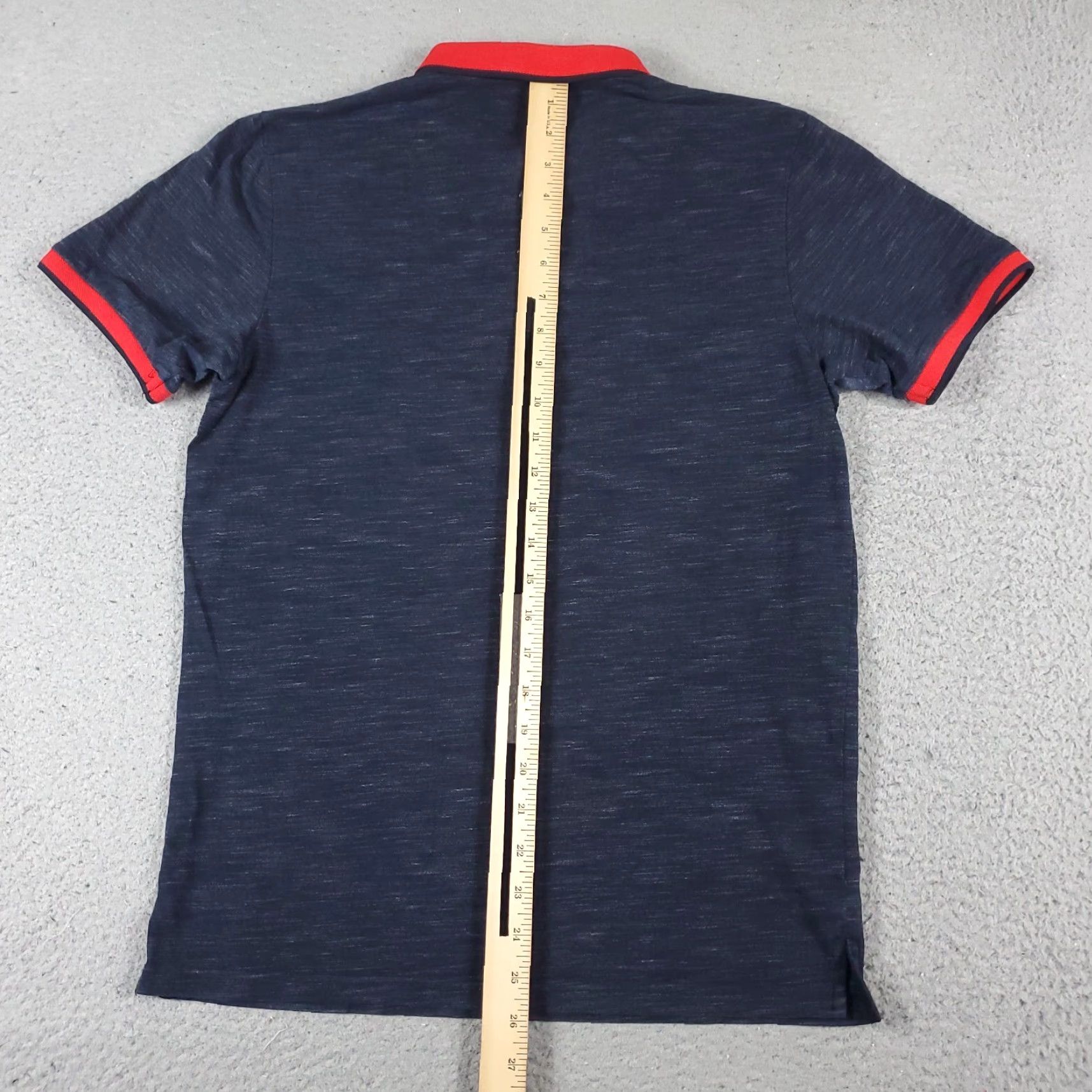 Tommy Hilfiger Tommy Hilfiger Polo Shirt Mens Medium Blue Casual Short Sleeve Regular Fit Size US M / EU 48-50 / 2 - 6 Thumbnail