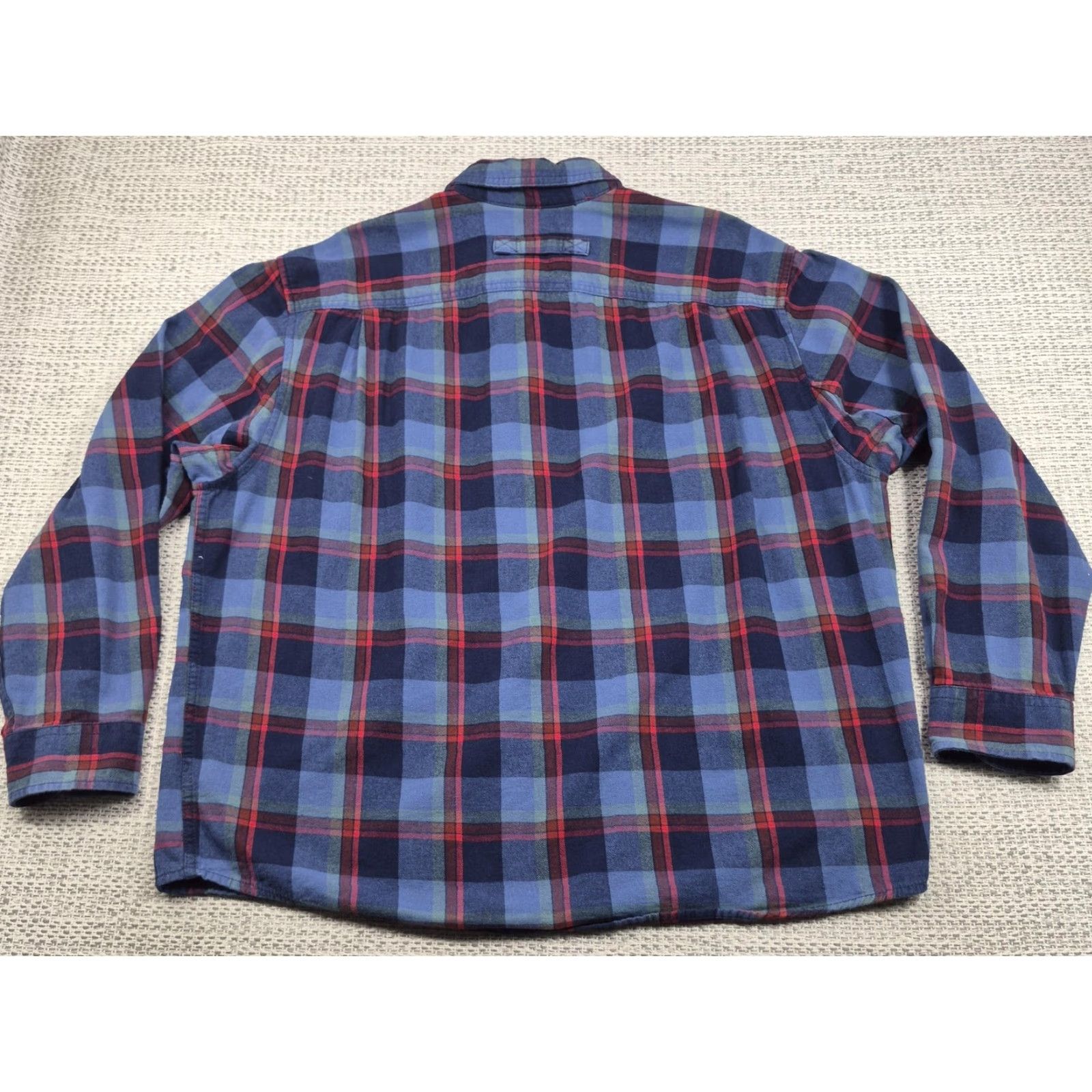 CO Duluth Trading Co Shirt Mens Large Button-Up Flat Plaid Flannel Untucked Size US L / EU 52-54 / 3 - 6 Thumbnail