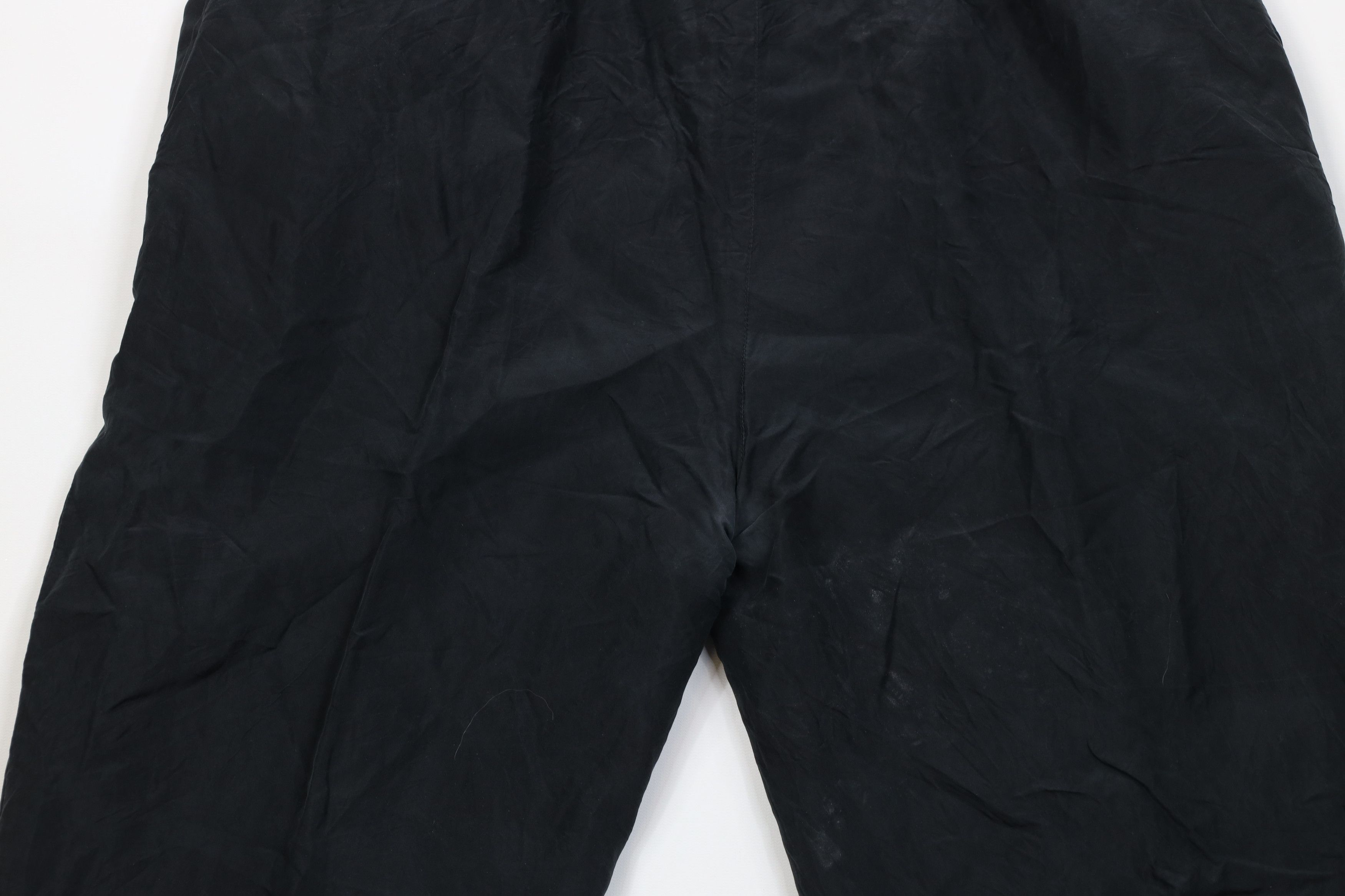 Vintage AS IS Vintage 90s Streetwear Lightweight Silk Pants Black Size 32" / US 10 / IT 46 - 13 Thumbnail