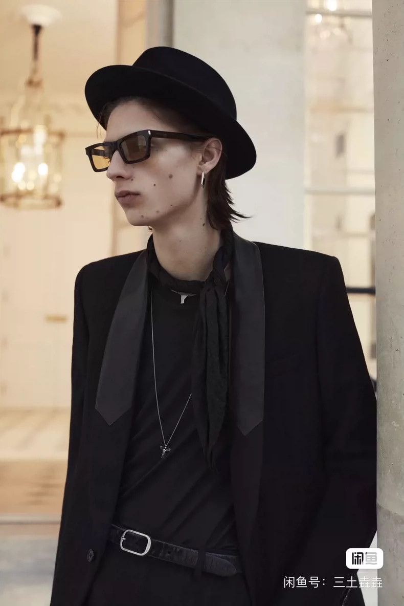 Saint Laurent Paris Saint Laurent Paris 21 Autumn and Winter Show Style Sheepsk Size 48R - 7 Thumbnail