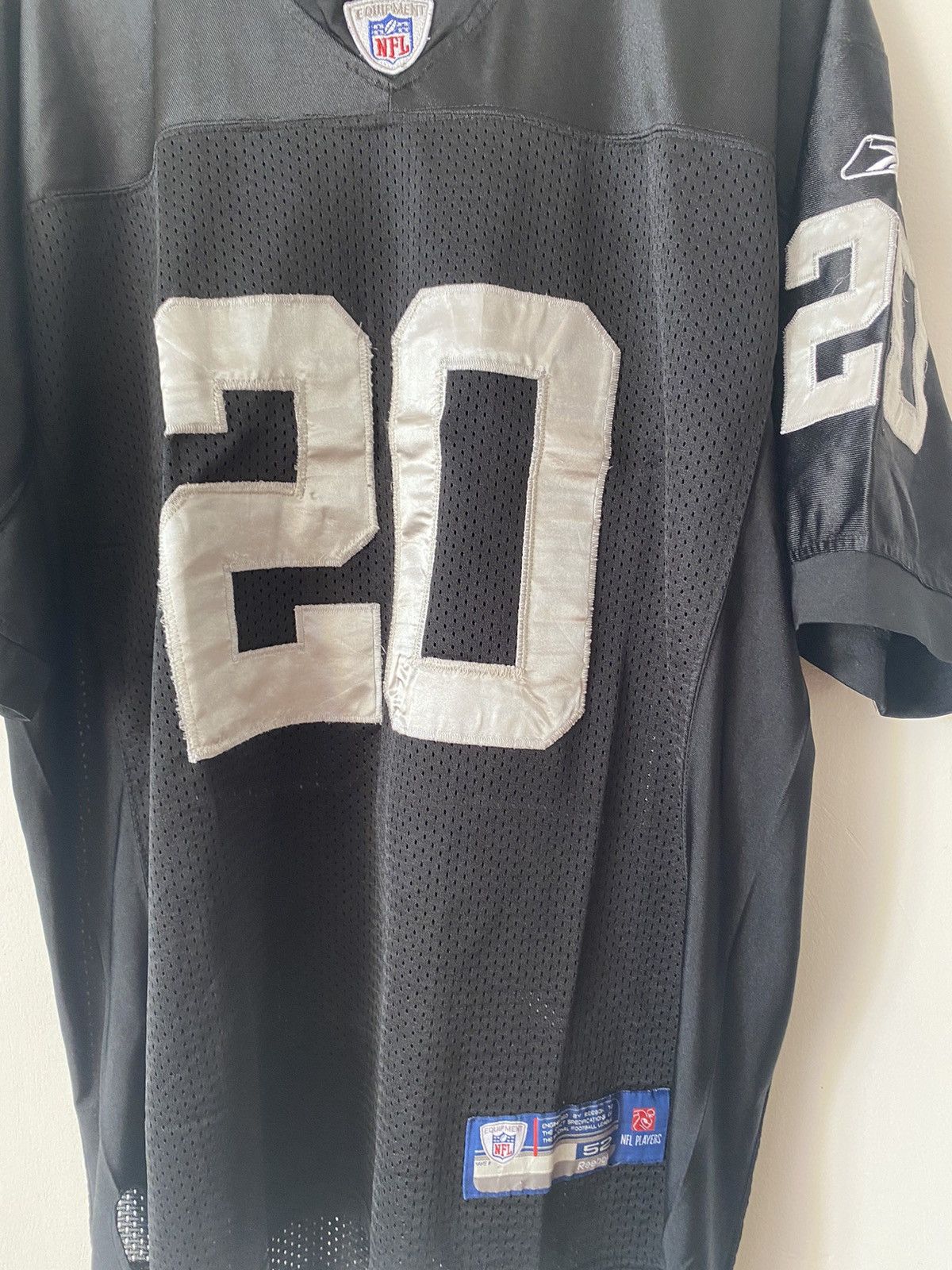 Reebok × Vintage Vintage Nike NFL McFadden #20 Raiders Rugby Players Jersey Size US L / EU 52-54 / 3 - 2 Thumbnail
