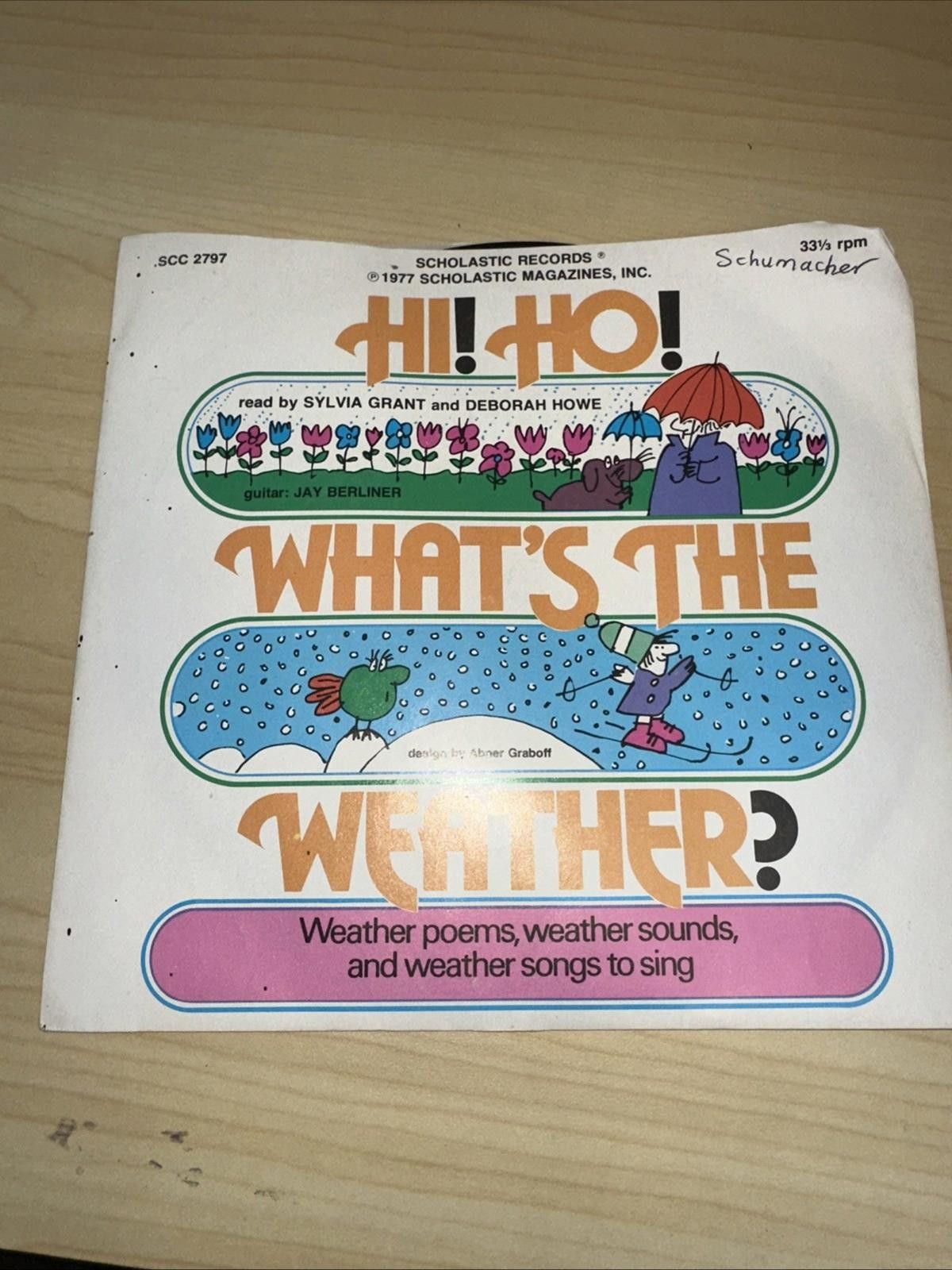Other Scholastic Hi Ho What’s The Weather Record Size ONE SIZE - 1 Thumbnail