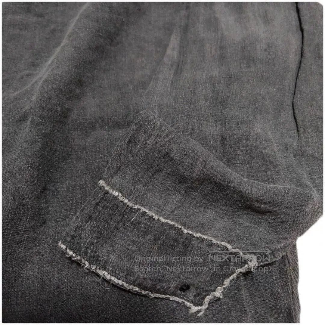 Japanese Brand Japanese Antique Boro Linen Smock Shirt. Size US M / EU 48-50 / 2 - 7 Thumbnail