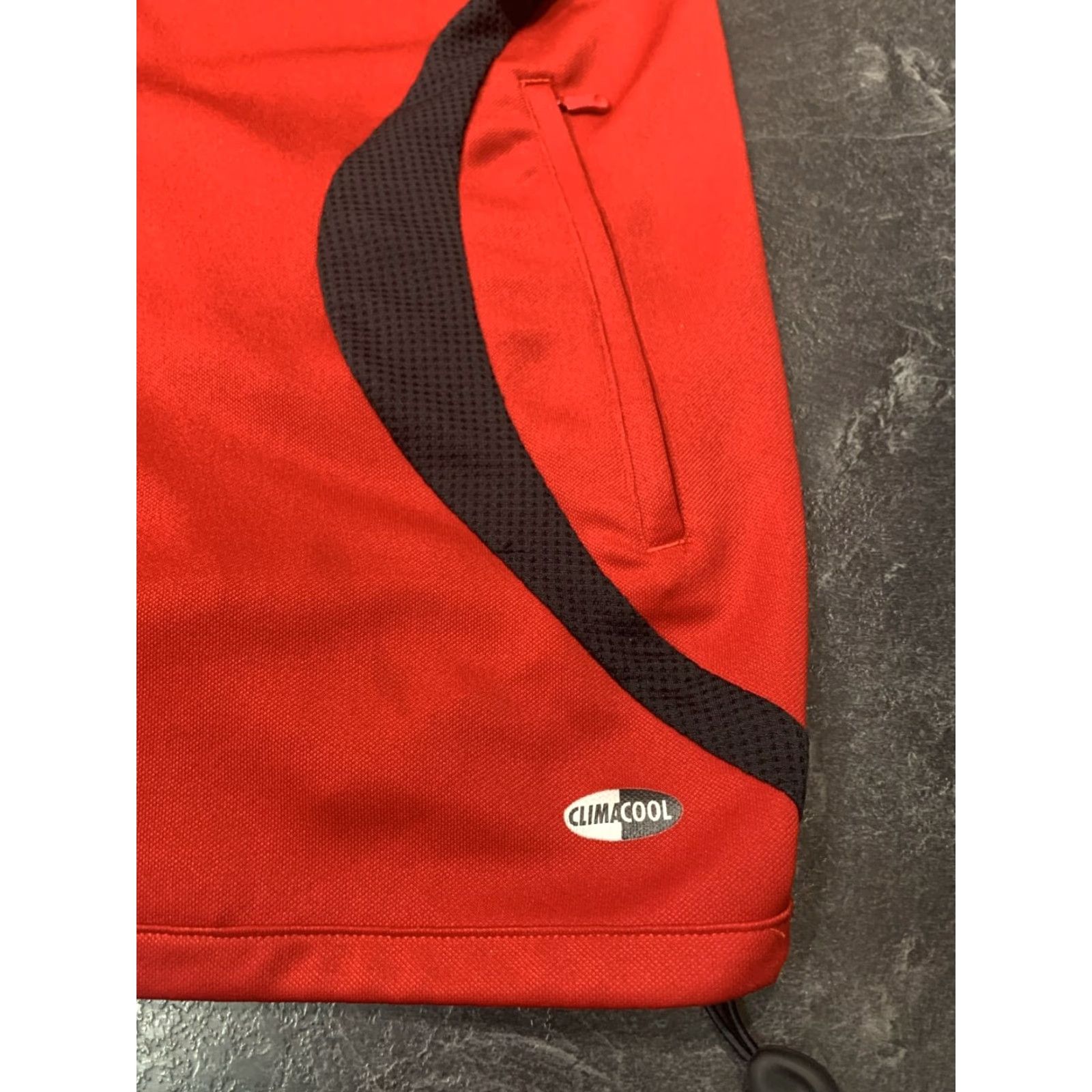 Adidas ADIDAS Track Jacket Mens Large L Red Full Zip Athleisure Soccer Football Size US L / EU 52-54 / 3 - 2 Thumbnail